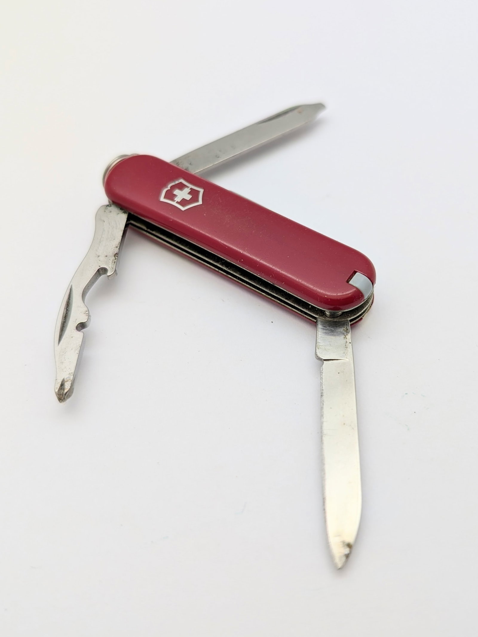Lot of 2 Accessories - Swiss Pocket Knife & John Deere Pocket Watch Fob - 5