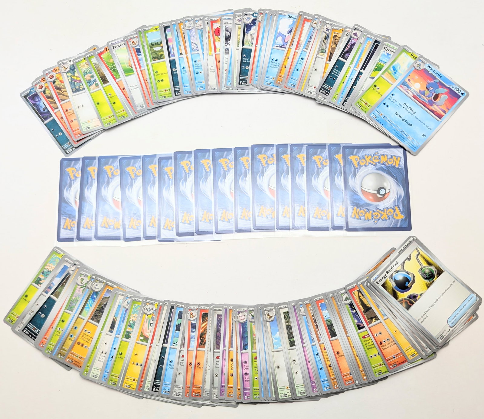 Large Lot of Pokemon Cards - Some in Protective Sleeves - 2