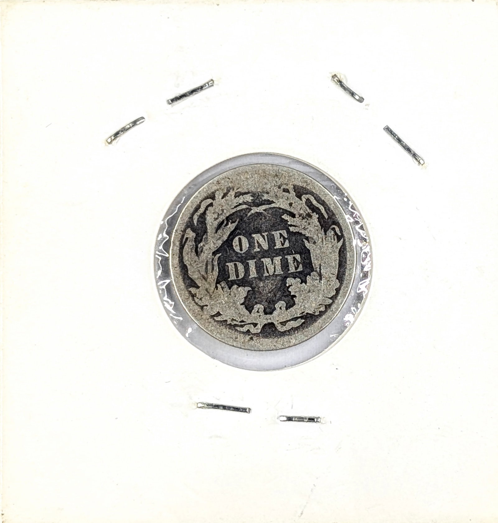 1887 Silver Seated Liberty Dime - 2