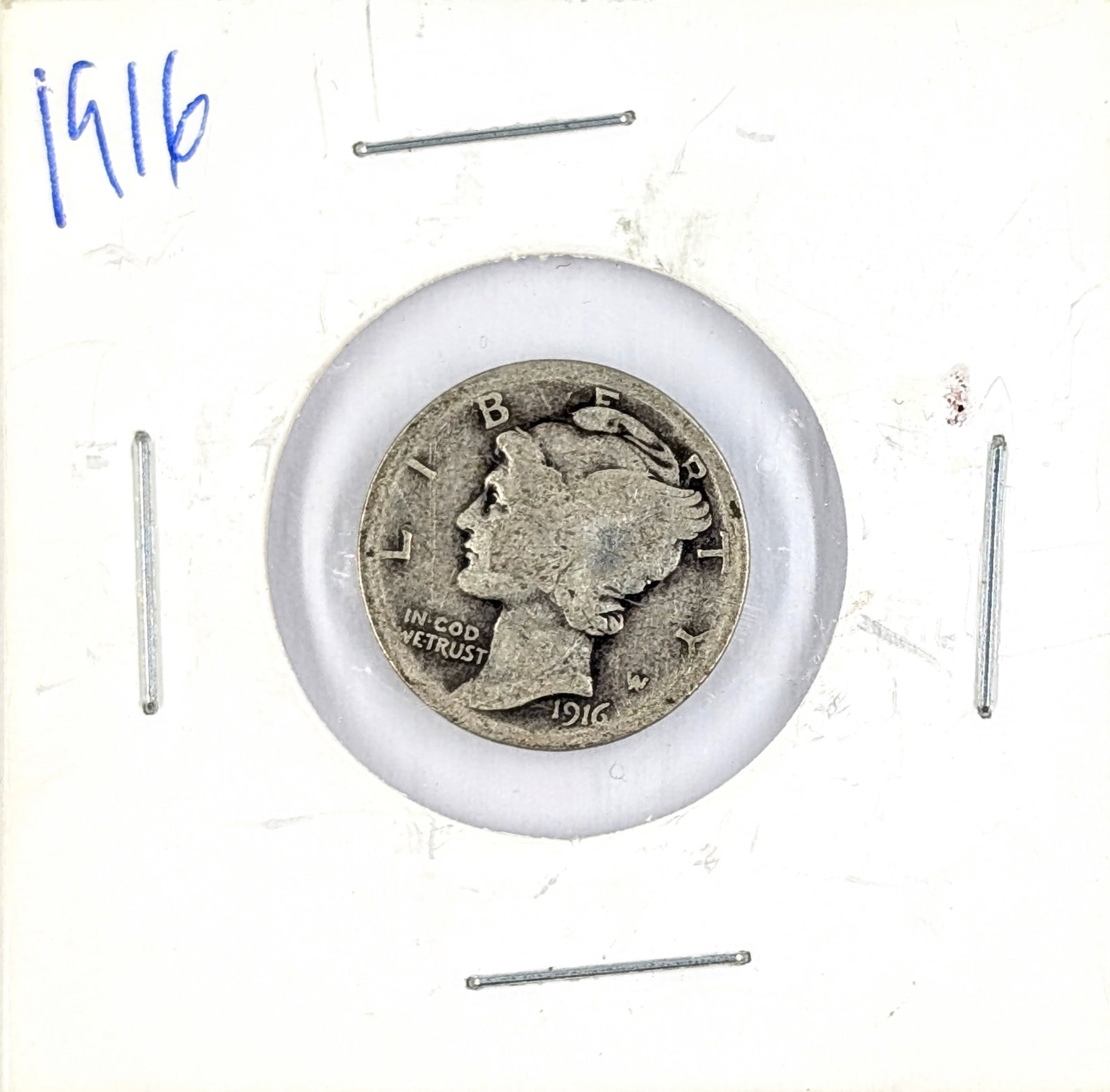 1916 Silver Mercury Dime (1 of 2)