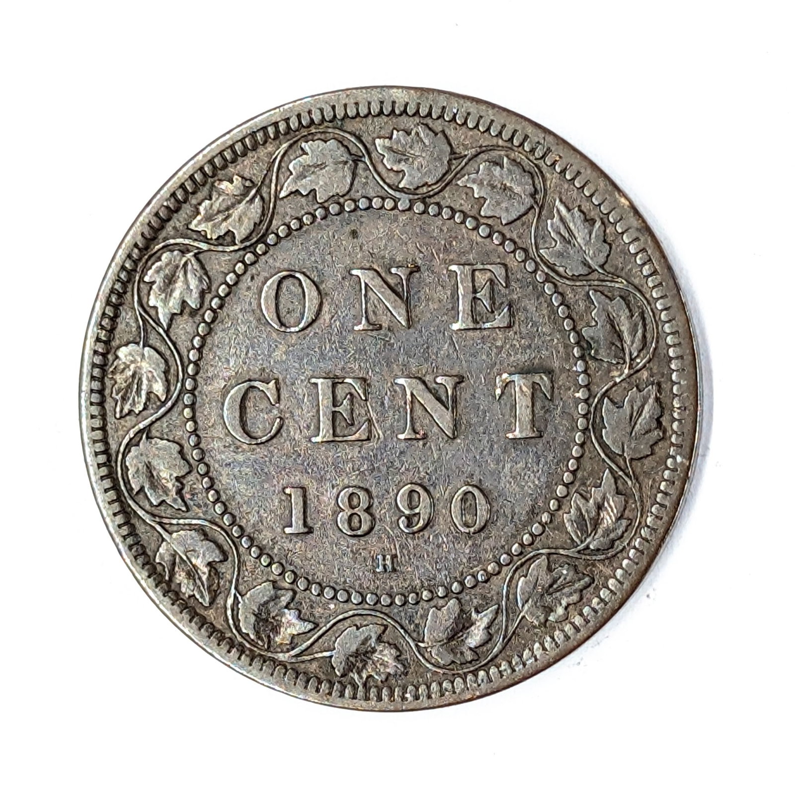 1890 Canadian Cent: Coin