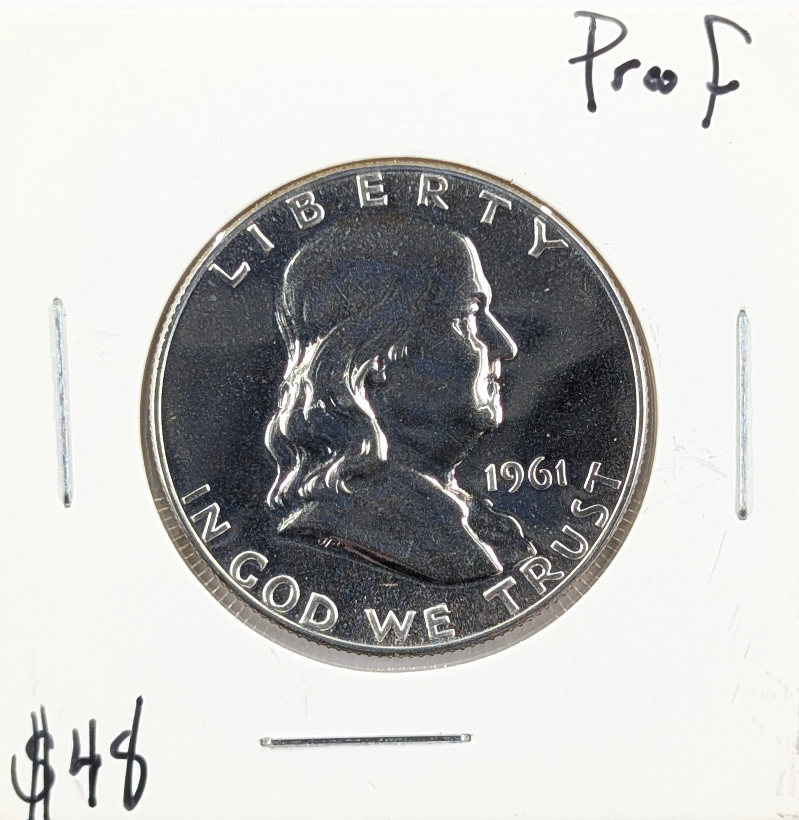 1961 Silver Franklin Half Dollar - Proof (1 of 2)