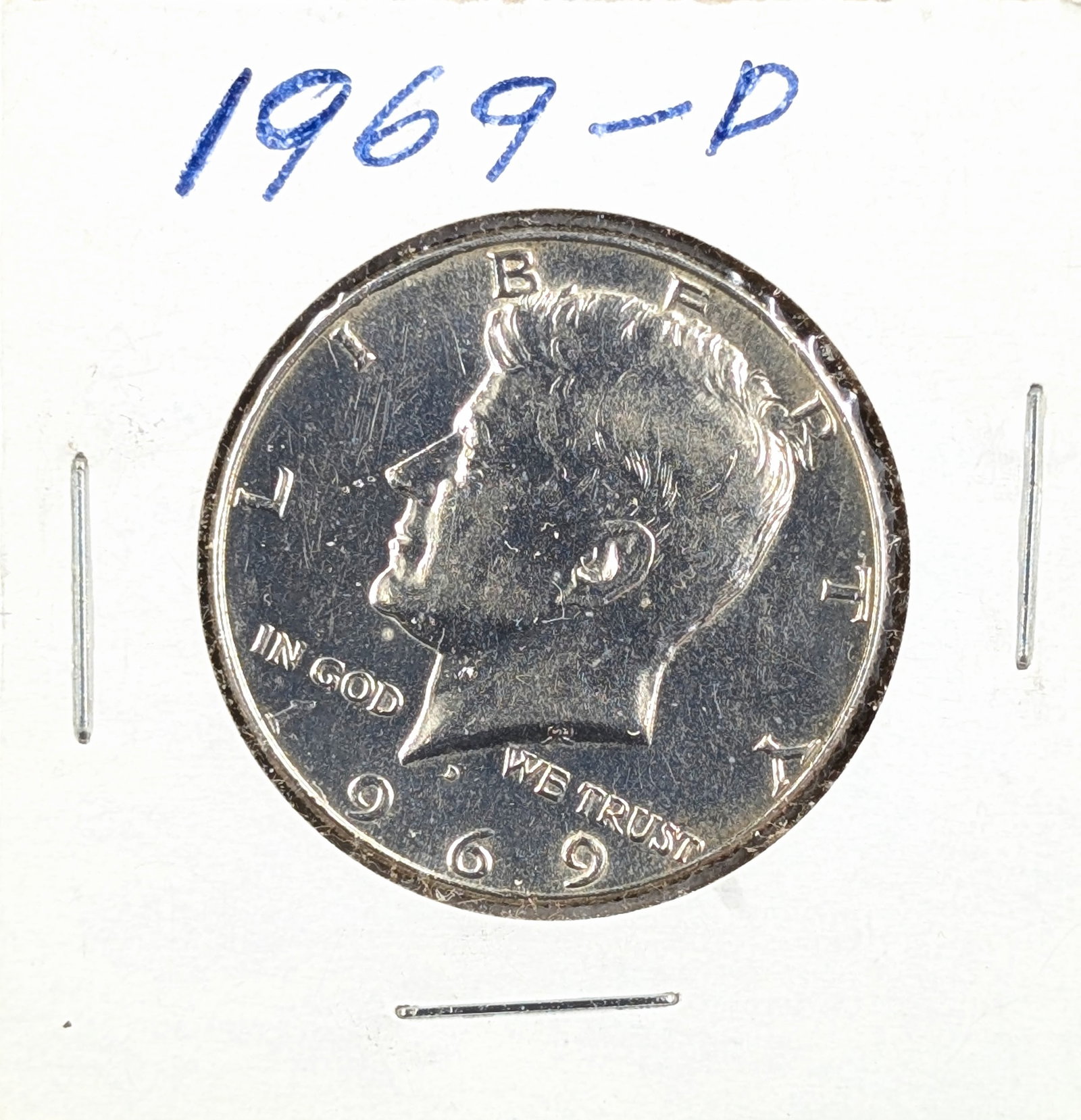 1969-D Silver John F Kennedy Half Dollar - Uncirculated: 40% Silver