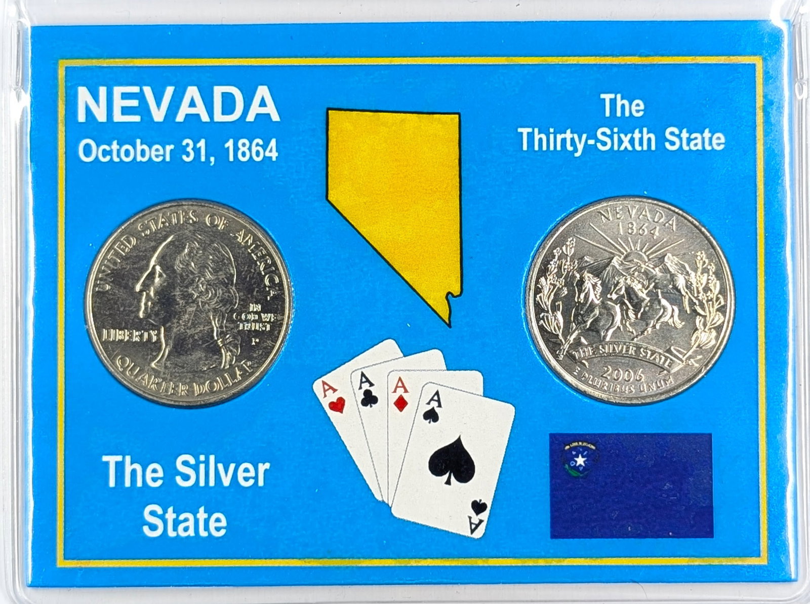 2006 P/D Nevada State Quarter Set (1 of 2)