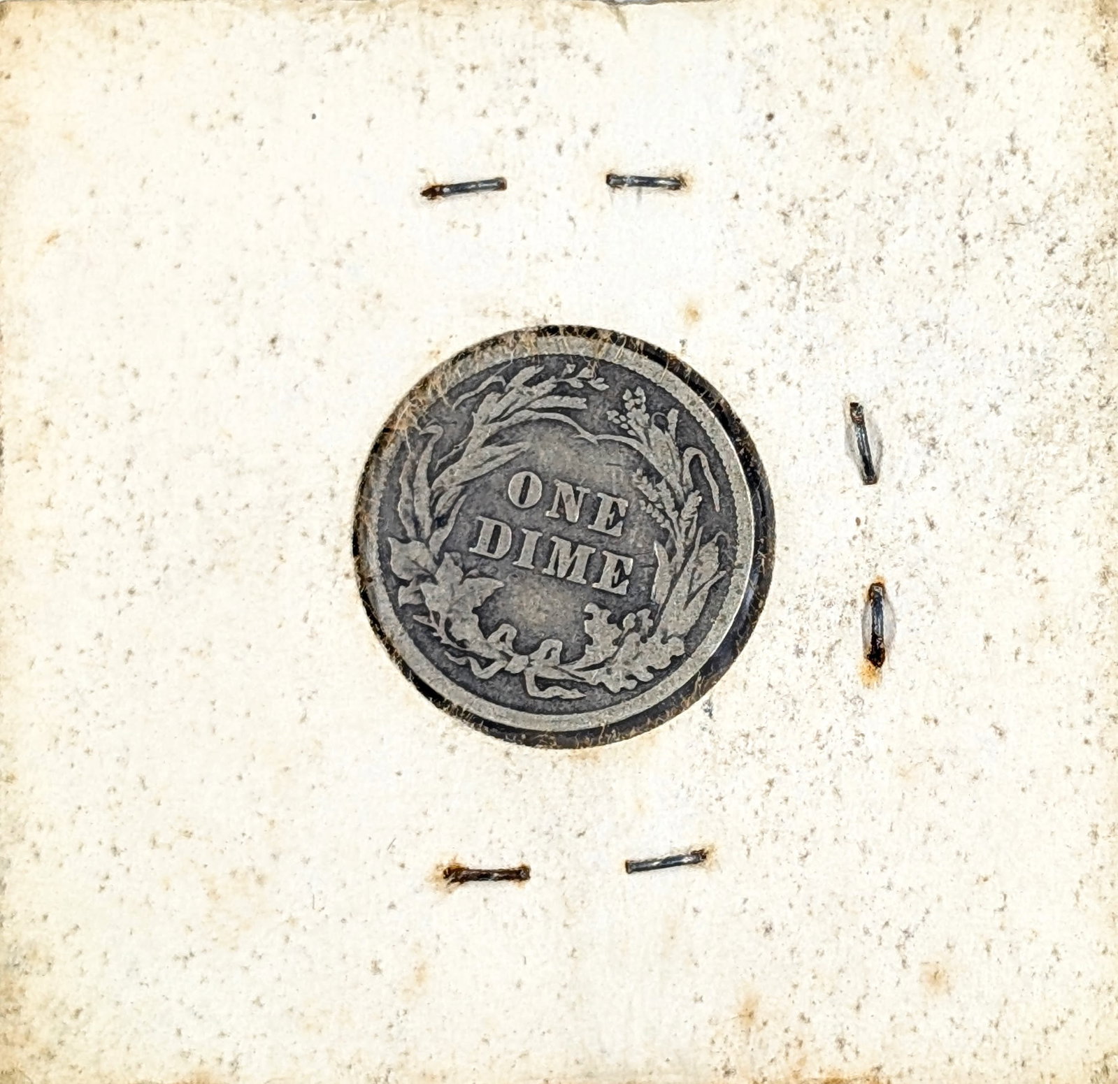 1908 Silver Barber Dime - 2