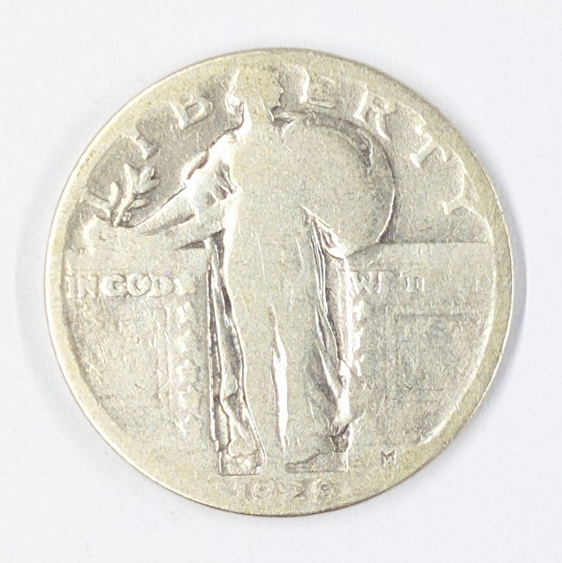 1929 Silver Standing Liberty Quarter (1 of 2)