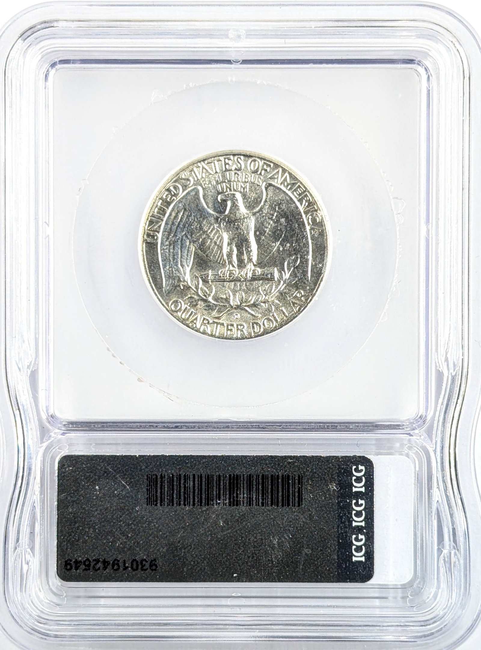 ICG 1964-D BU Silver Washington Quarter - 2