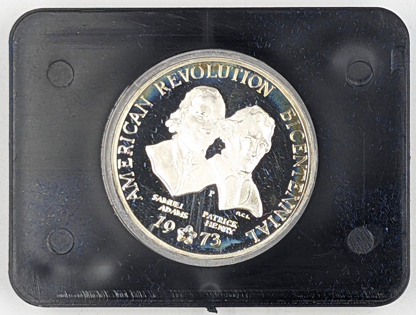 Sterling Silver 1973 American Revolution Bicentennial Medal - 30.8 g - 3