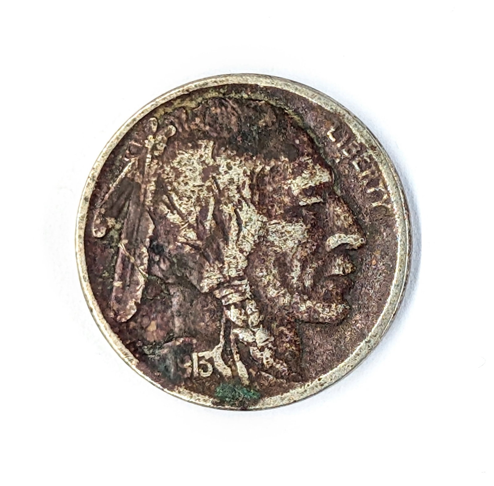 1913-D Buffalo Head Nickel - Semi-key Date: Coin