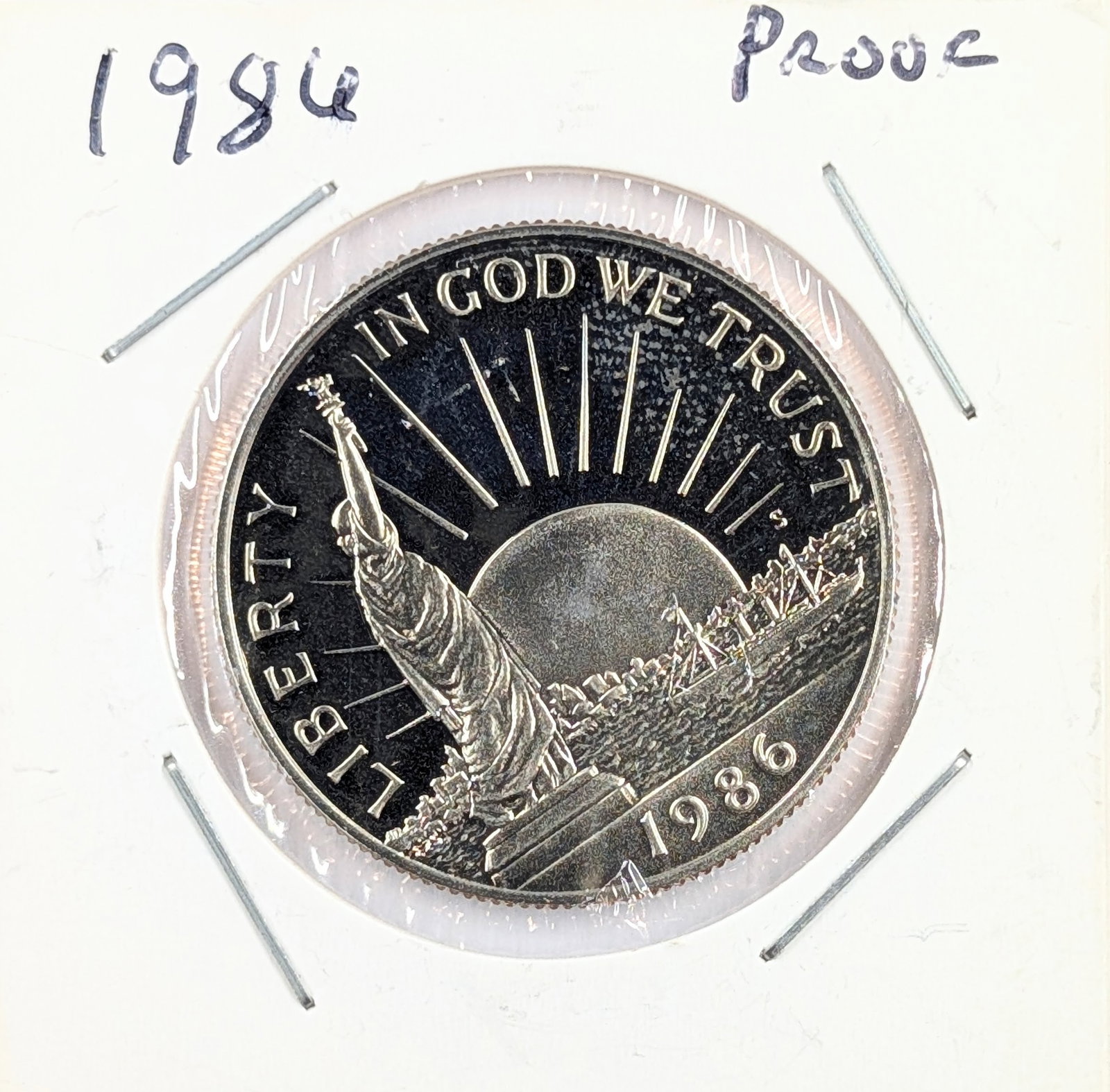1986 Statue of Liberty Half Dollar - Proof: Coin