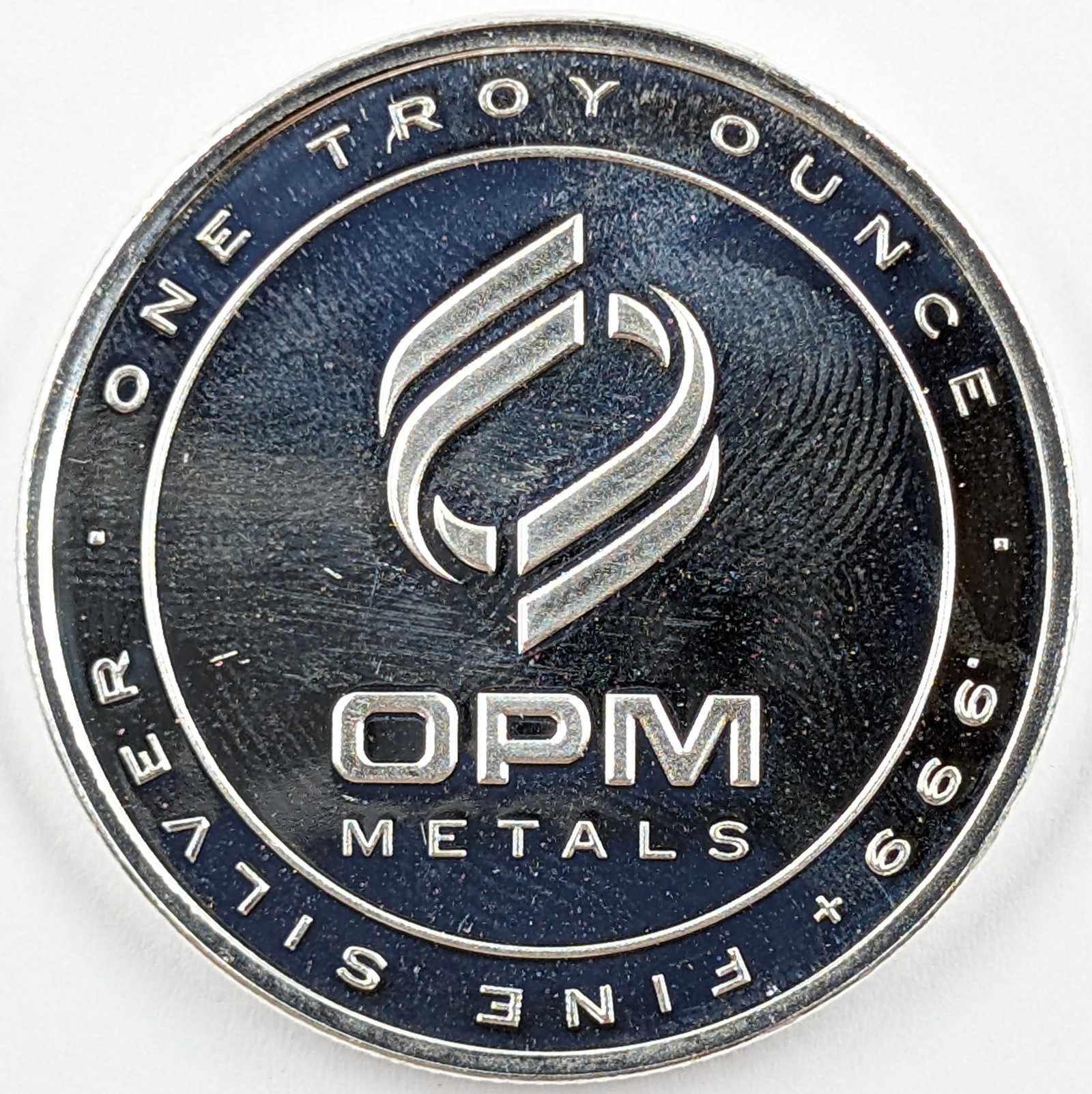 1 Ounce Fine .999 Silver Round - OMP Metals: Silver