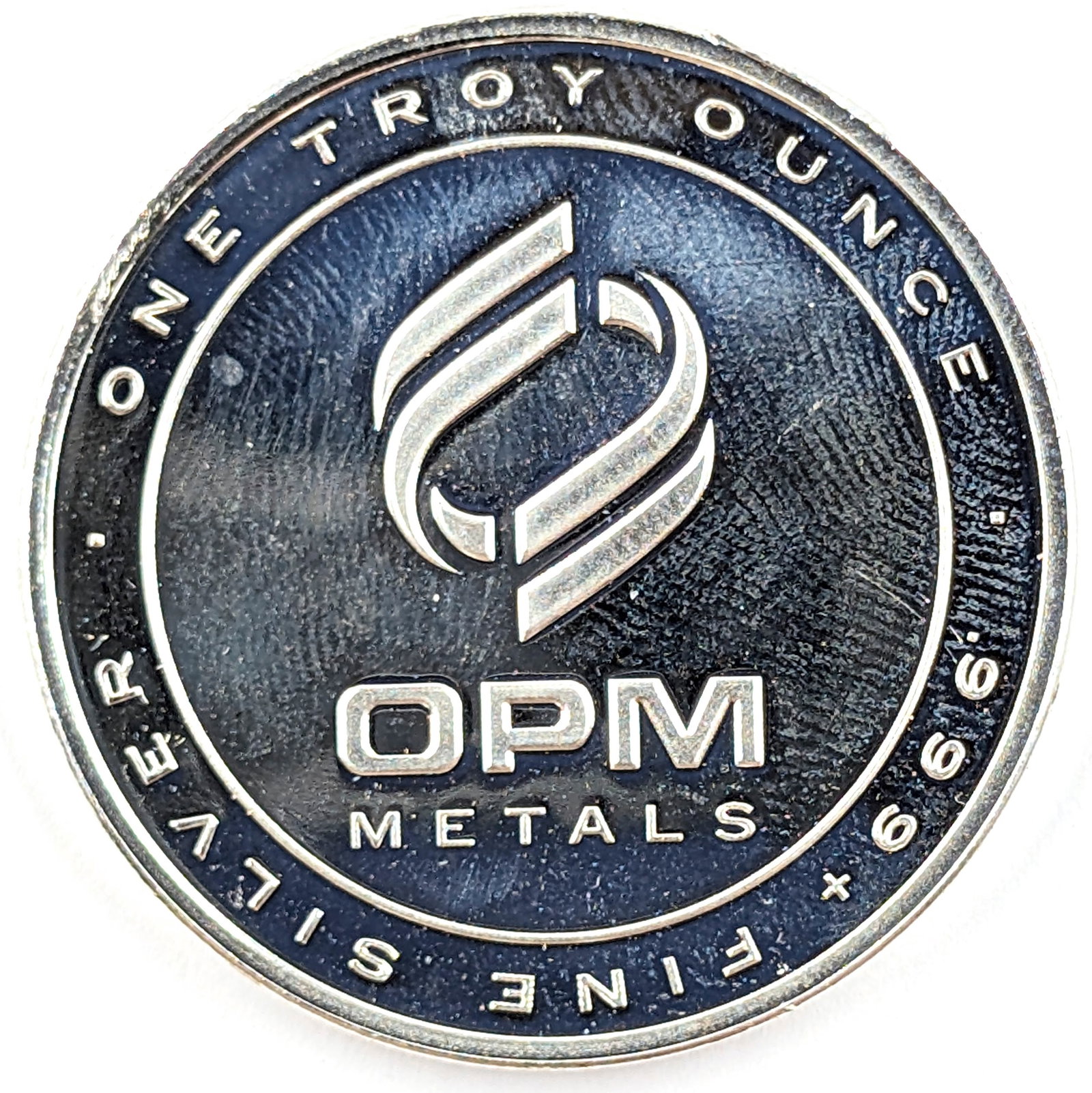 1 Ounce Fine .999 Silver Round - OMP Metals: Silver