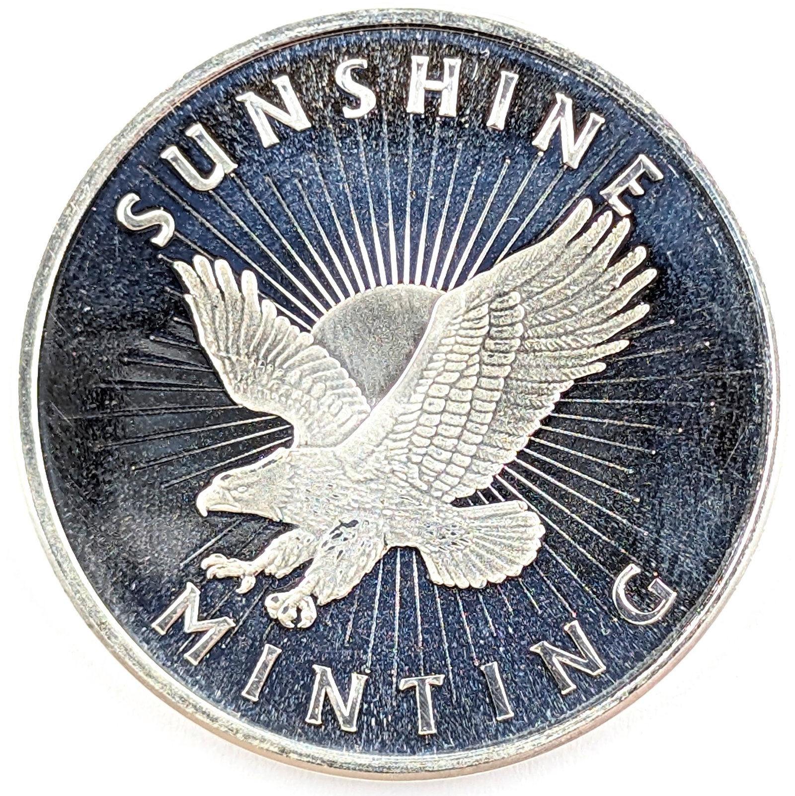 1 Ounce Fine .999 Silver Round - Sunshine Minting: Silver