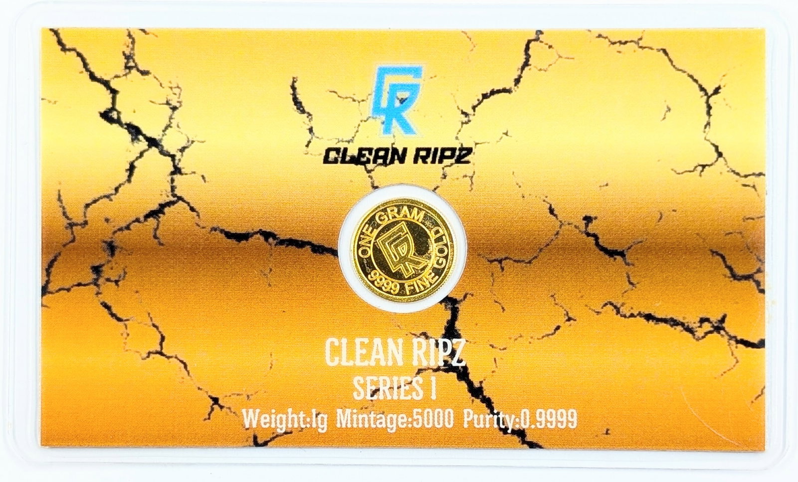 1 Gram Fine .999 Gold - Clean Ripz: Gold