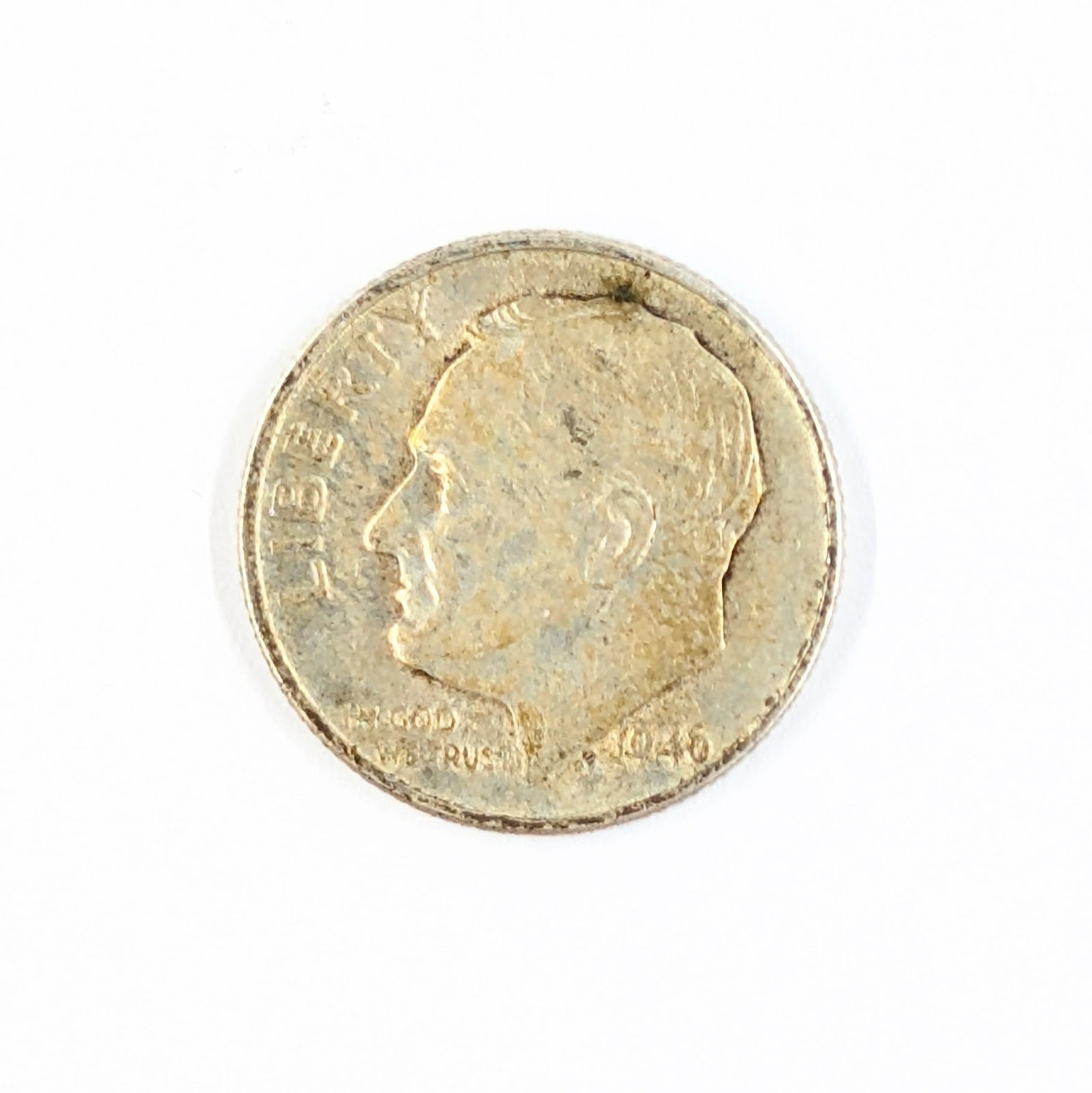 1946-D Silver Roosevelt Dime: First year of issue Silver