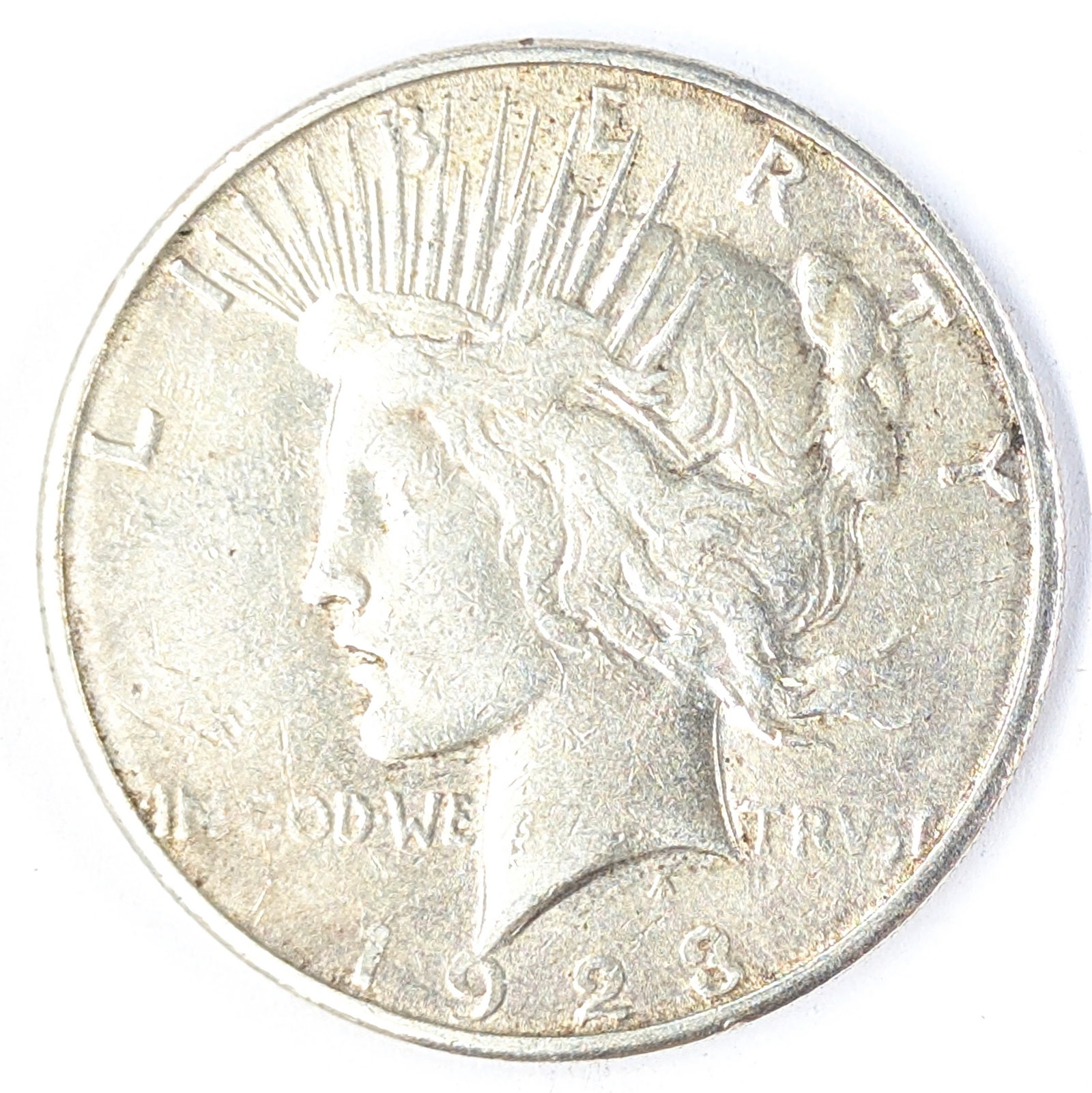 1923-S Silver Peace Dollar: Silver