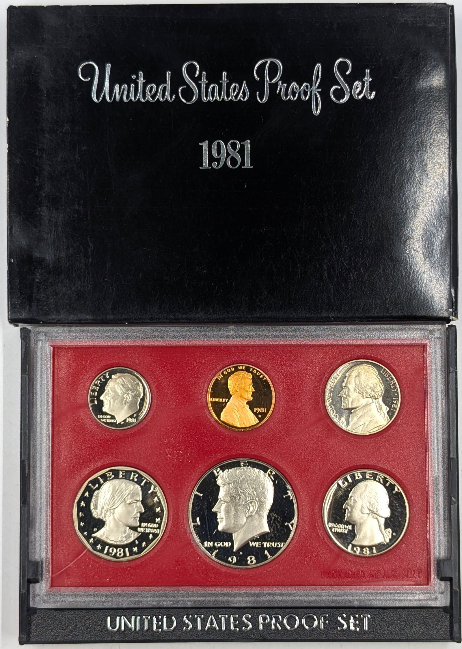 1981 US Mint Proof Set: Coin