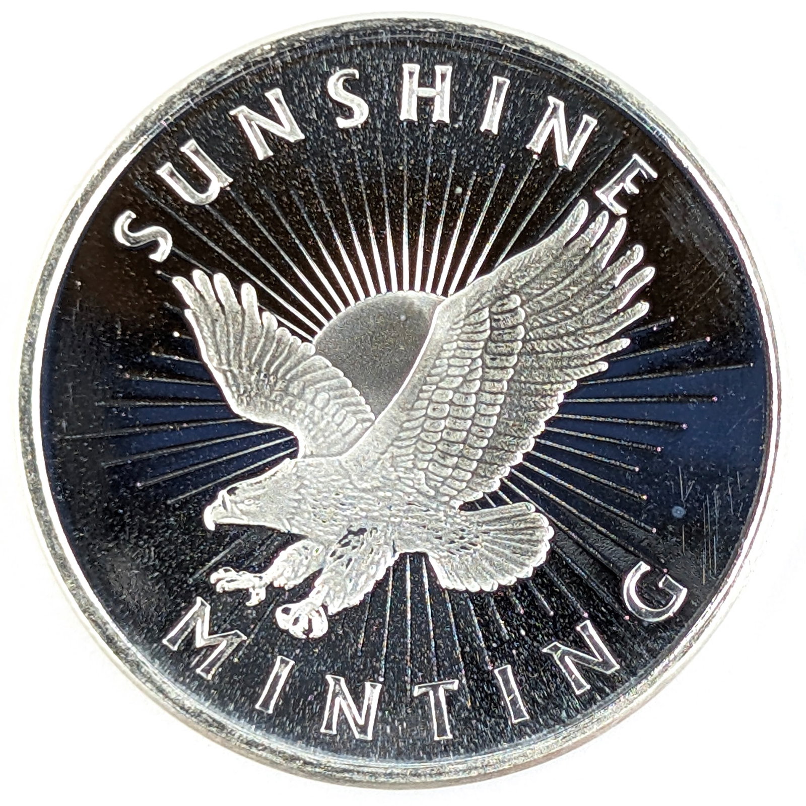 1 Ounce Fine .999 Silver Round - Sunshine Minting: Silver