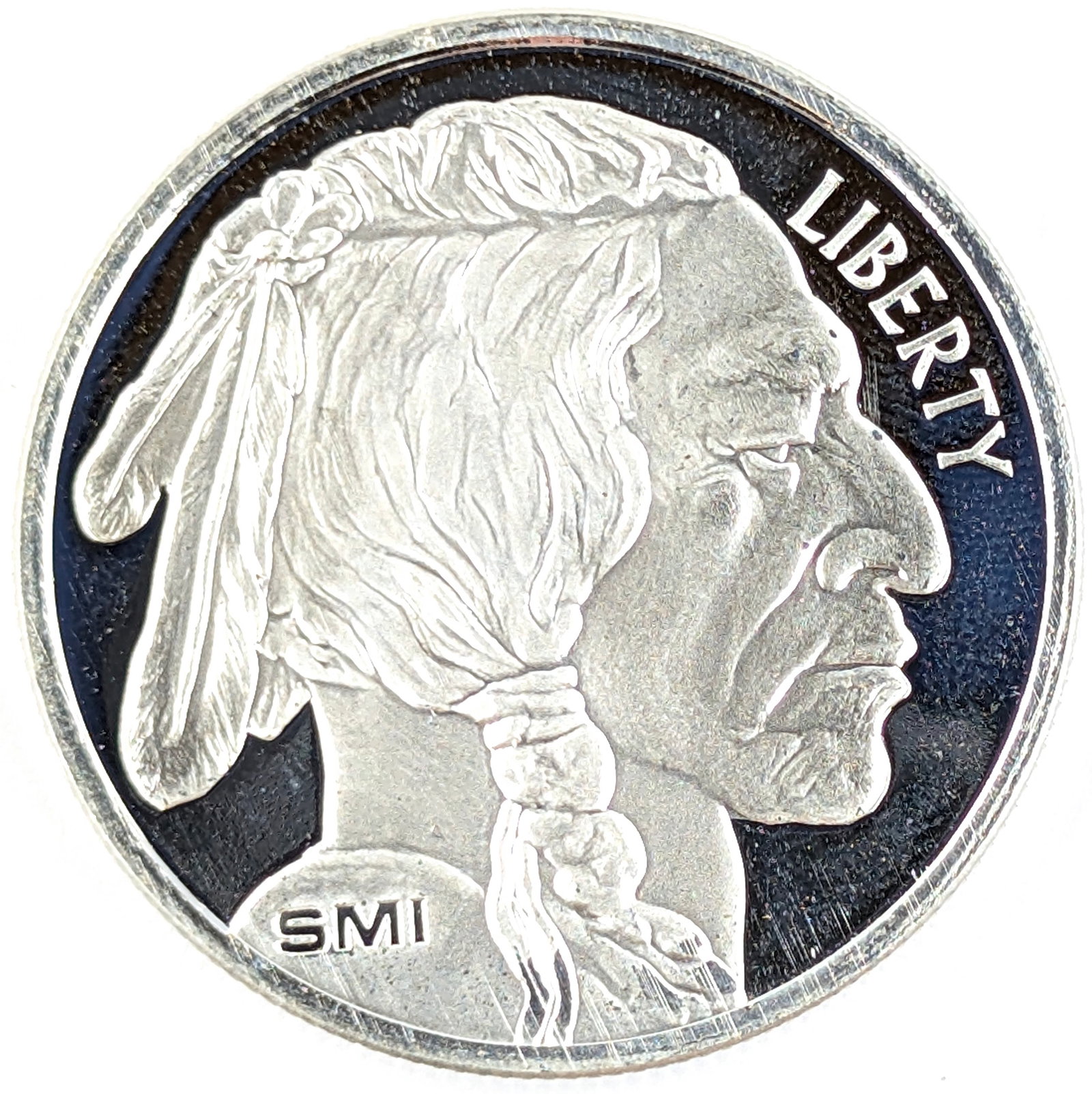 1 Ounce Fine .999 Silver Round - Buffalo: Silver