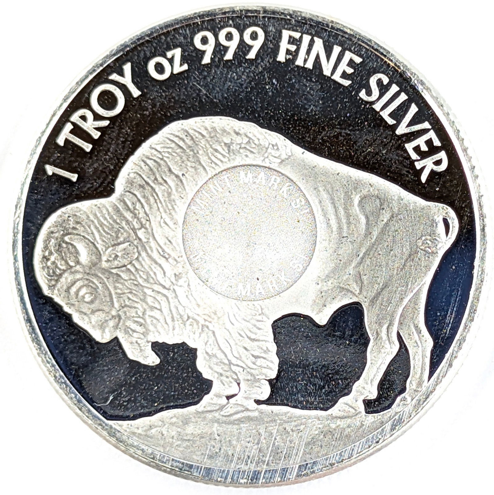1 Ounce Fine .999 Silver Round - Buffalo - 2