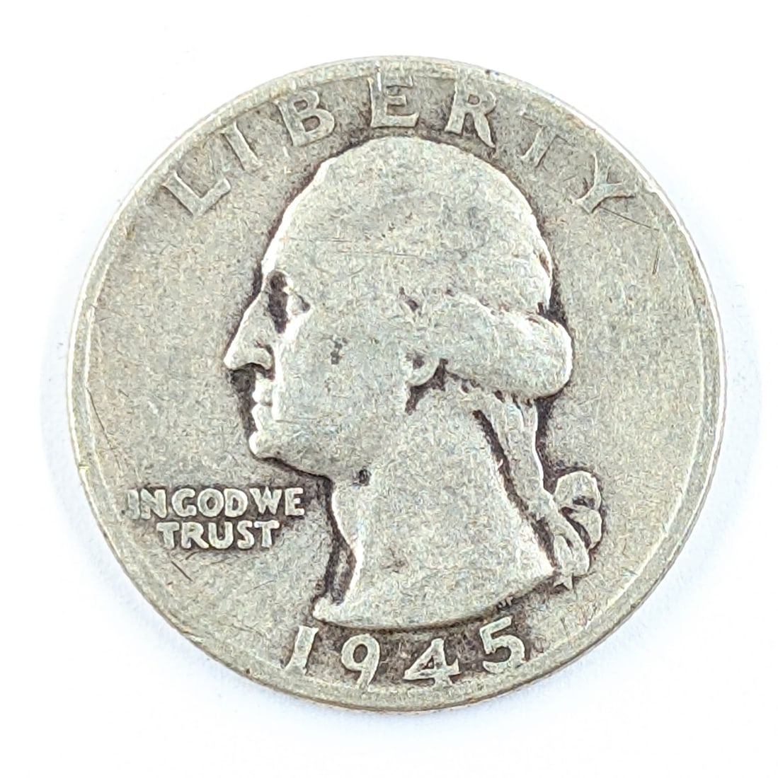 1945 Silver Washington Quarter (1 of 2)