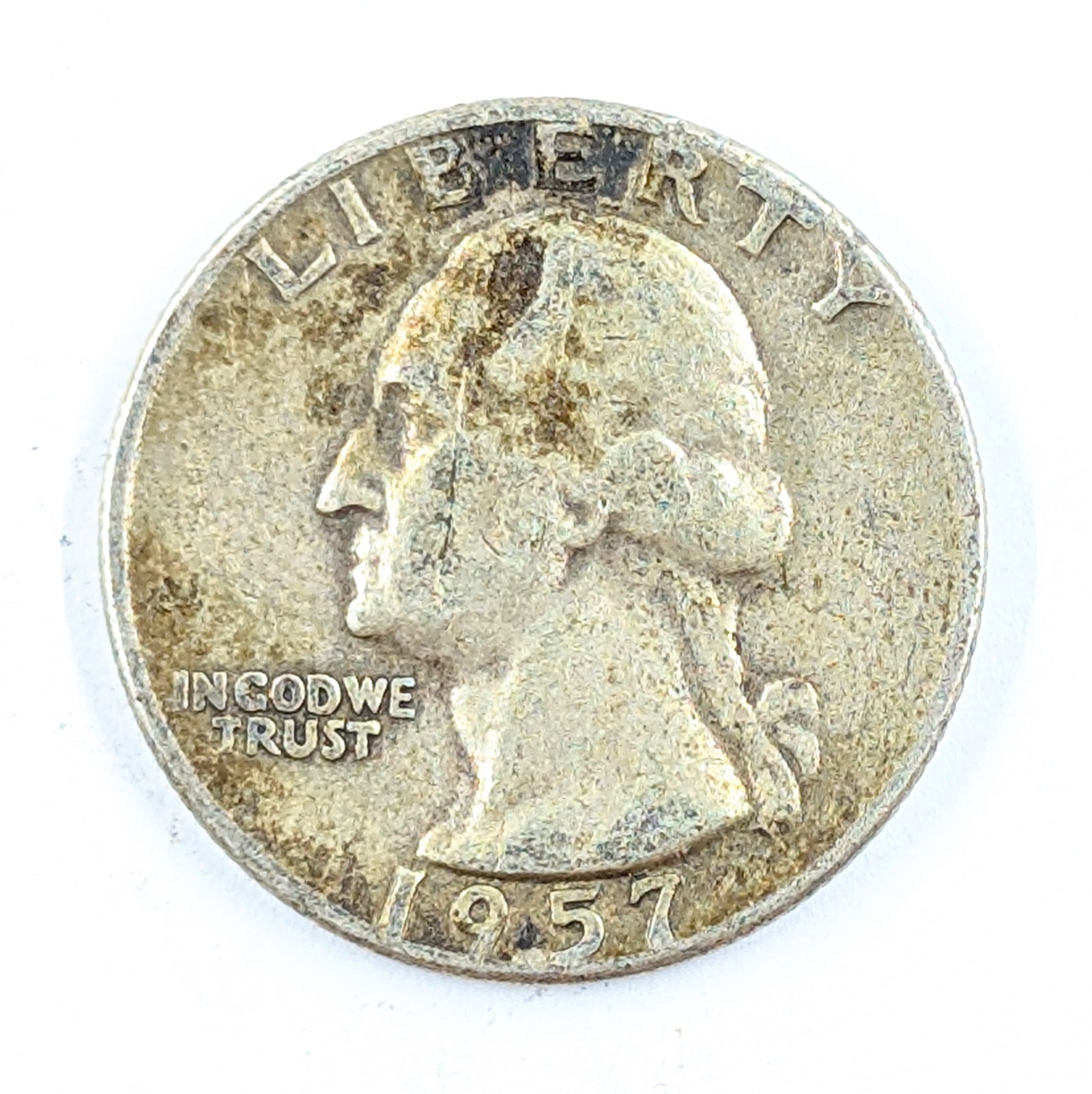 1957 Silver Washington Quarter: Silver
