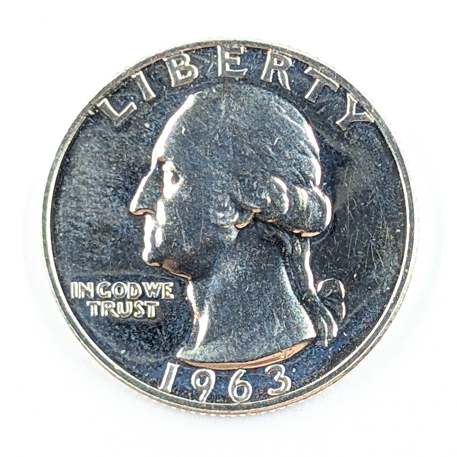 1963 Silver Washington Quarter - Proof (1 of 2)