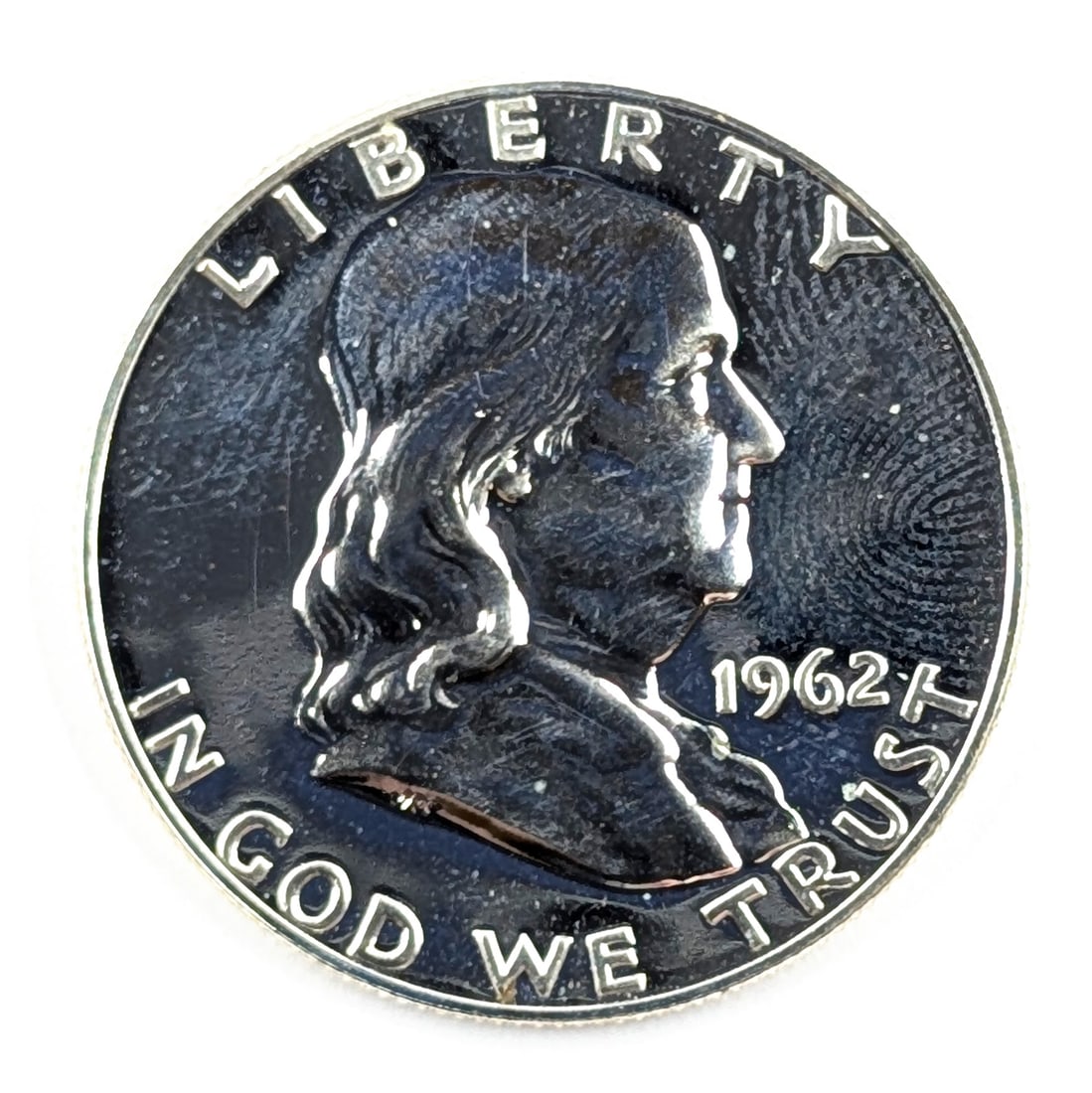 1962 Silver Franklin Half Dollar - Proof (1 of 2)