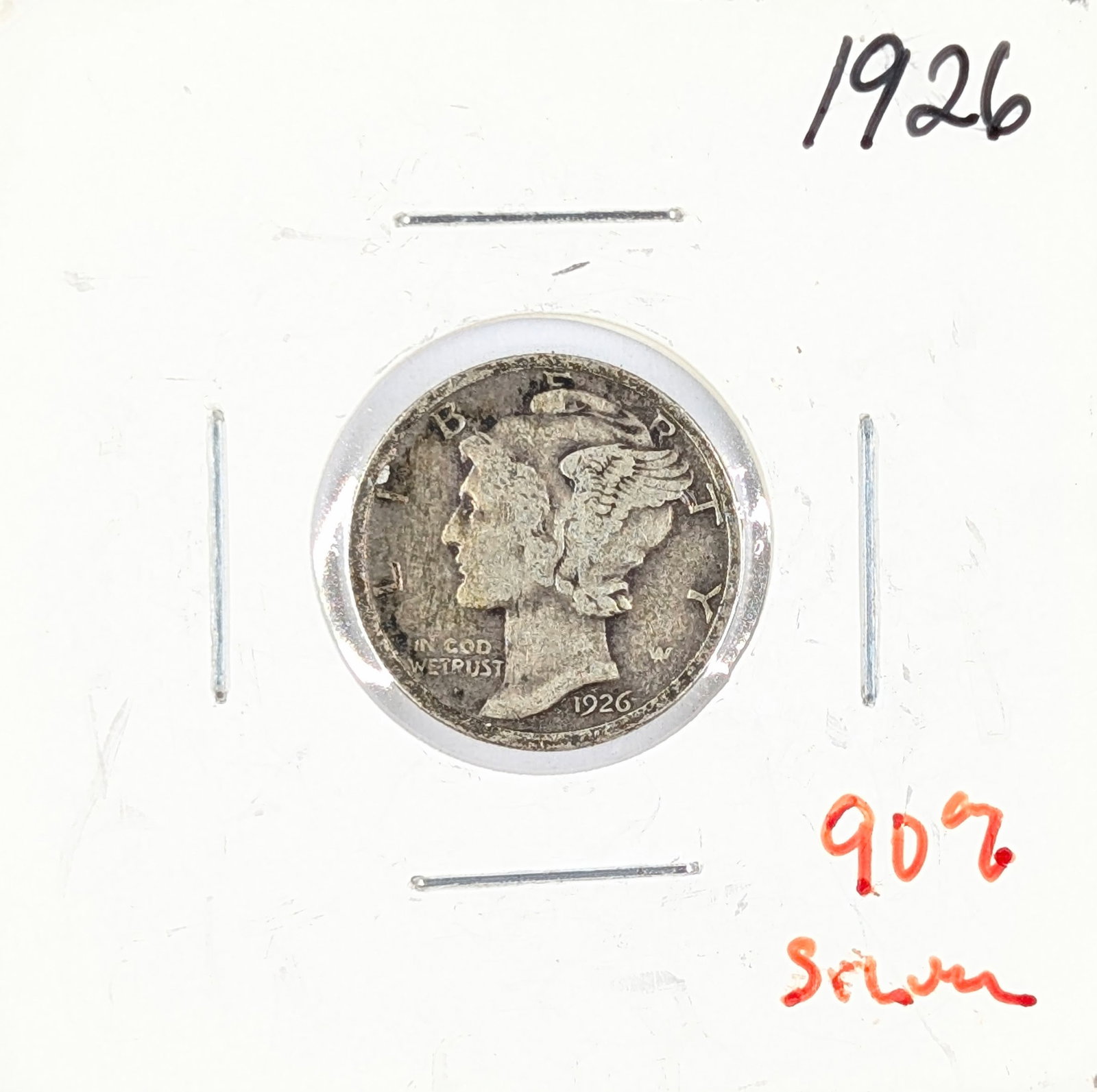 1926 Silver Mercury Dime (1 of 2)