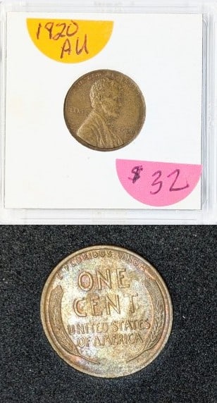 1920 Wheat Cent - Toned (1 of 4)