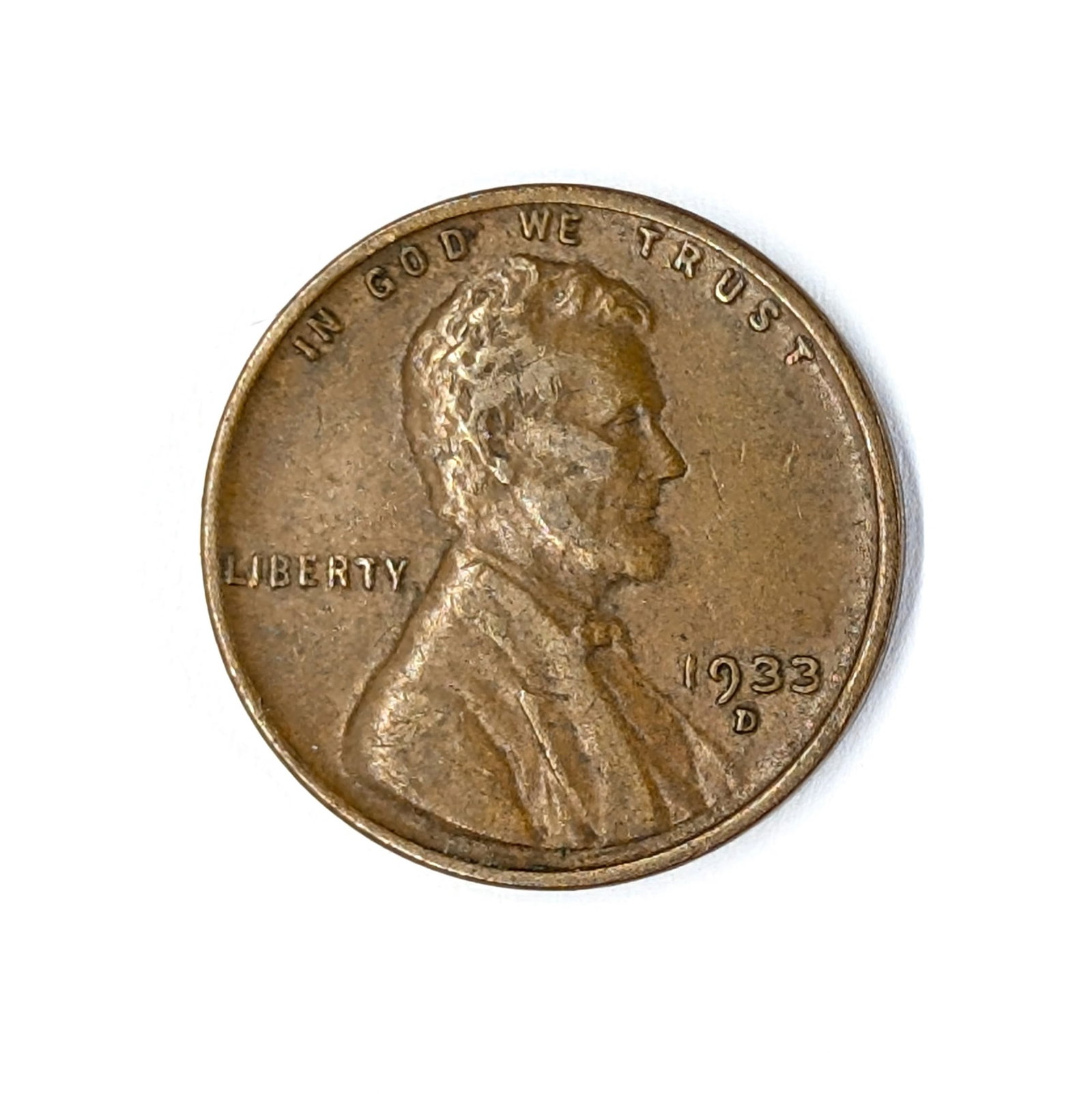 1933-D Wheat Cent: Coin