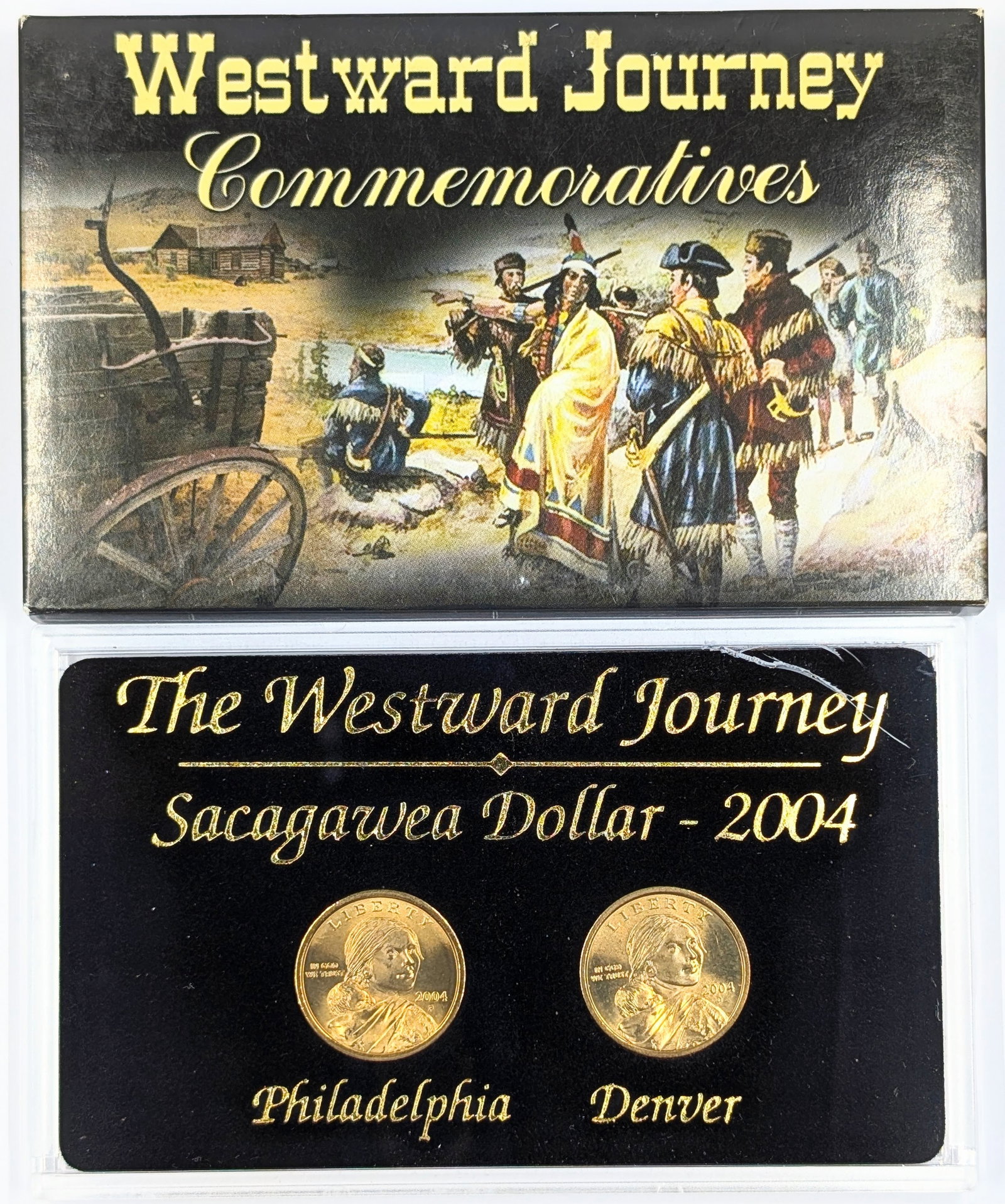 Westward Journey Sacagawea Dollars 2004 P/D: Coin