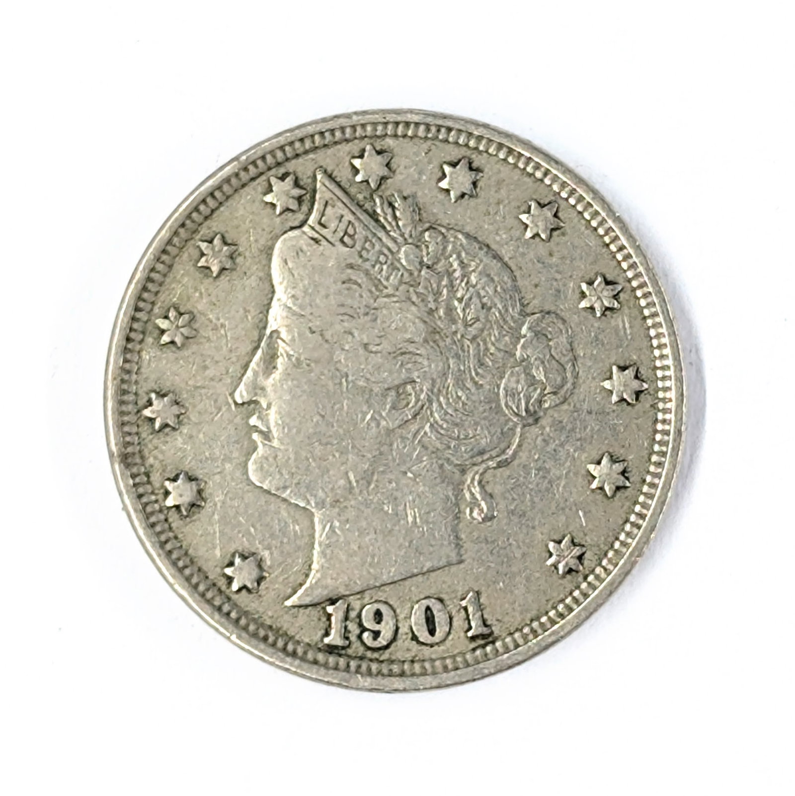 1901 Liberty V Nickel: Coin