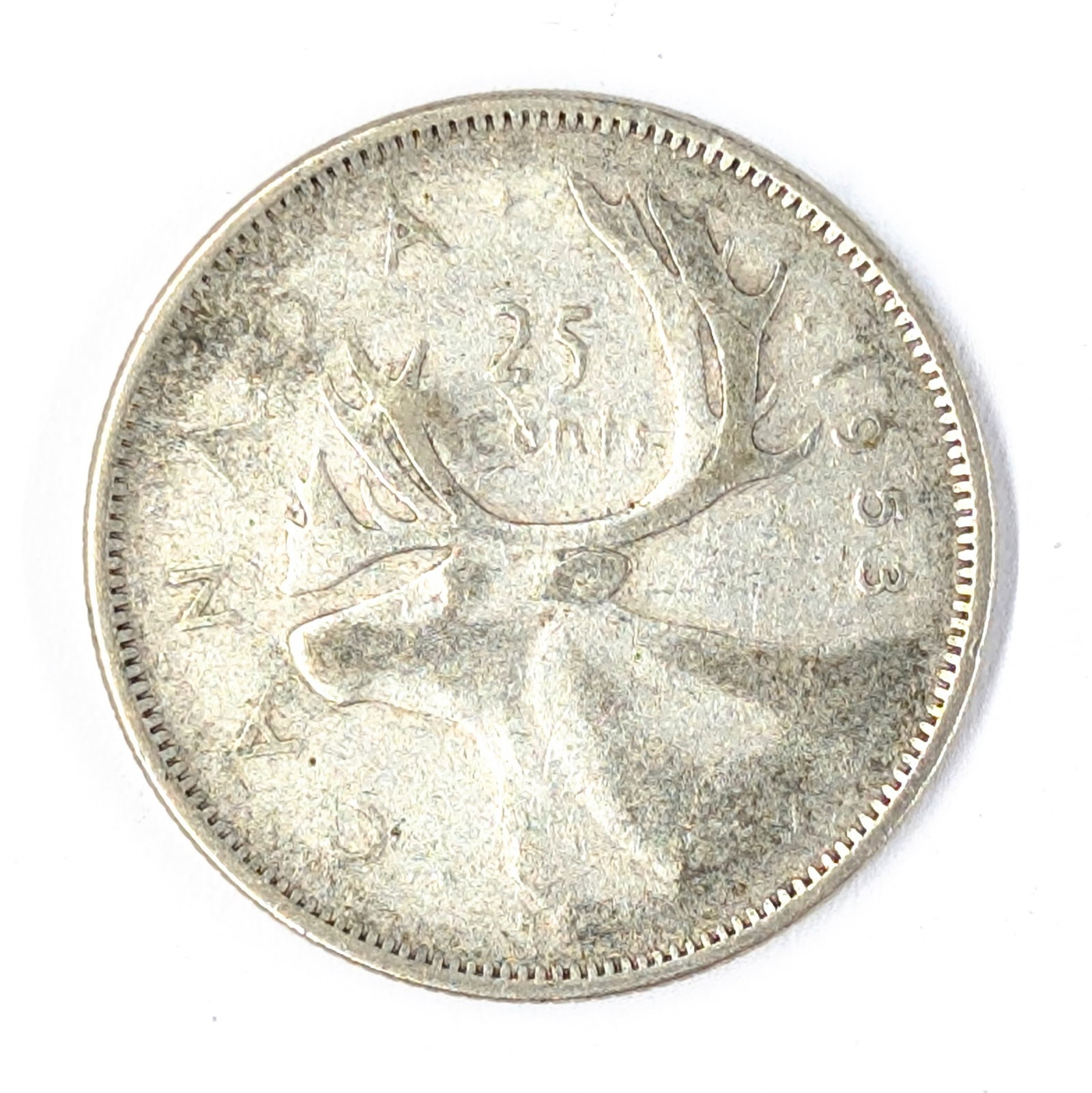 1953 Silver Canadian Quarter (1 of 2)