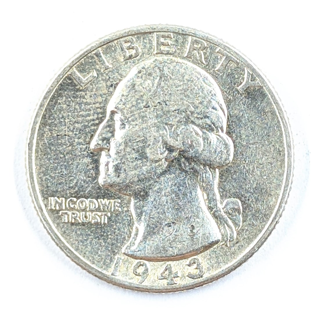 1943 Silver Washington Quarter - Uncirculated: Silver