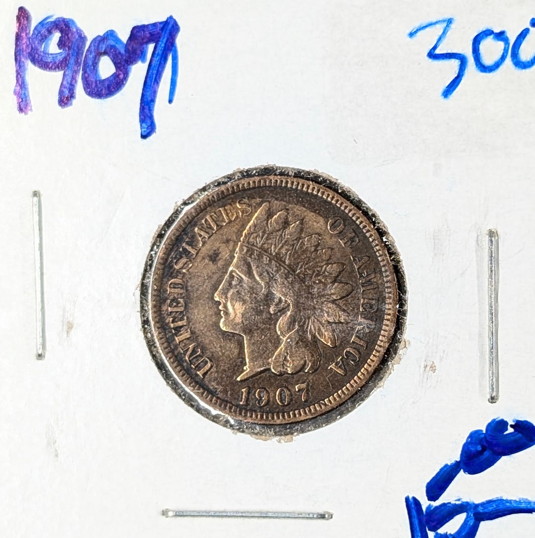 1907 Indian Head Cent: _