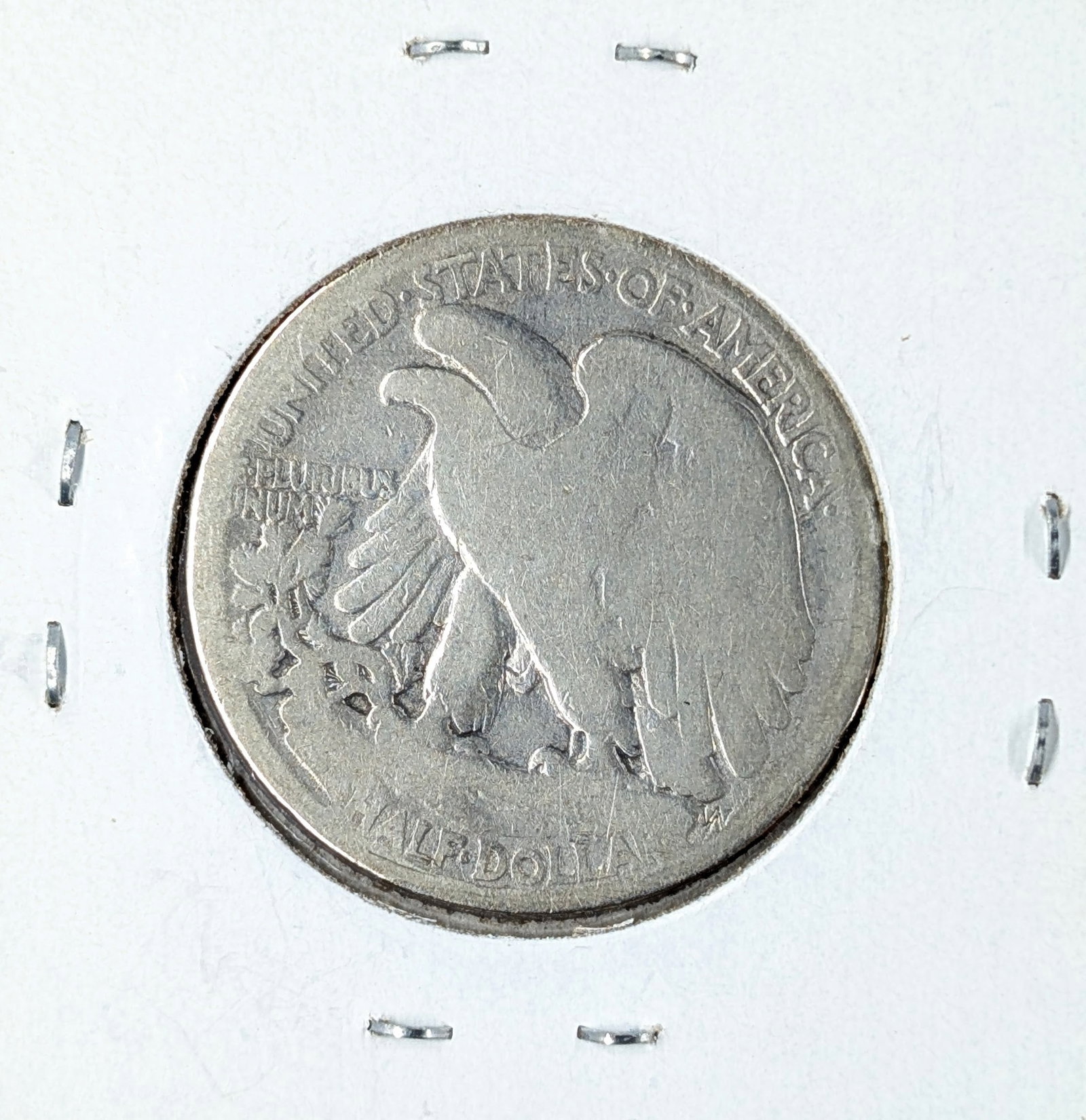 1916-D Silver Walking Liberty Half Dollar- Semi Key Date, Obverse "D" - 2