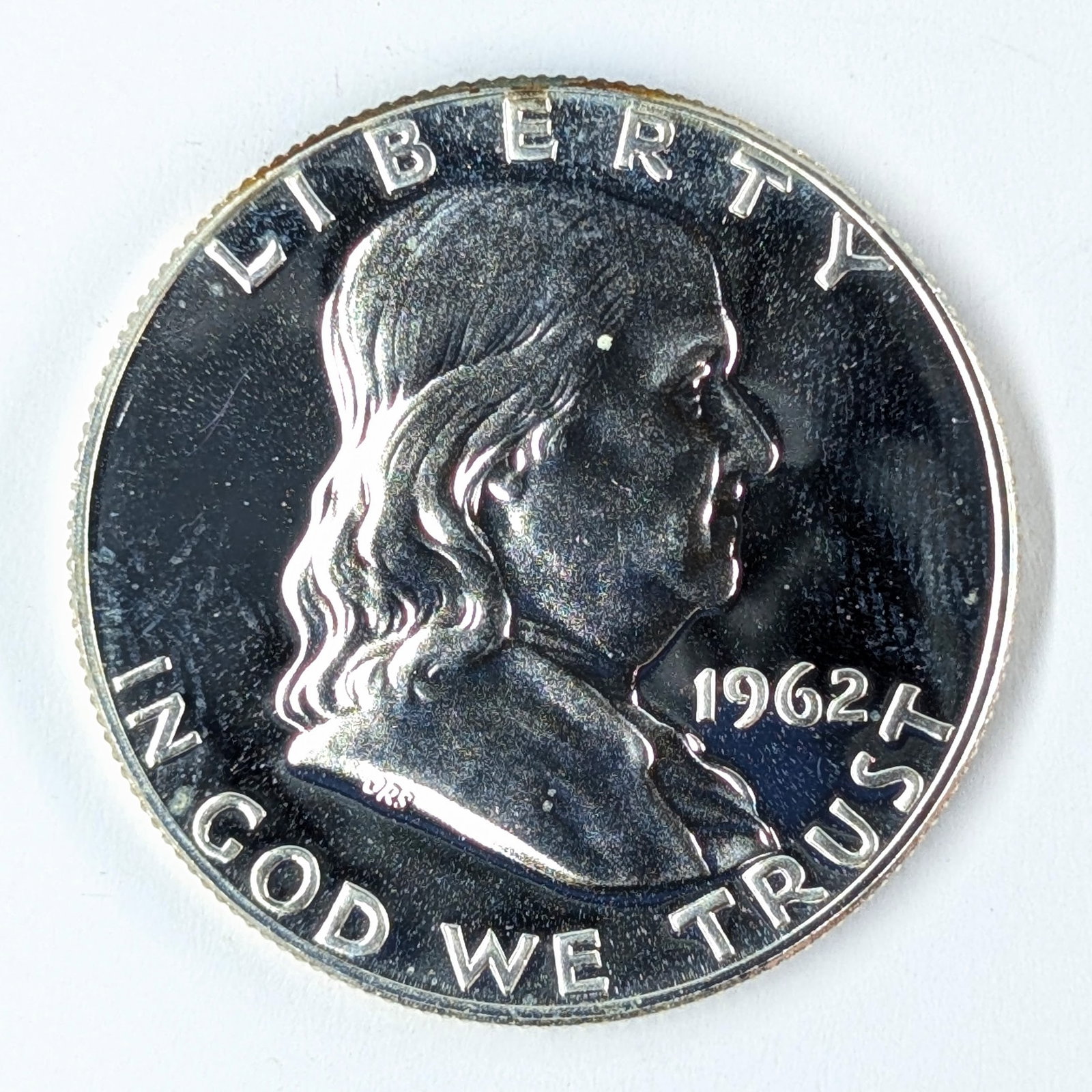 1962 Silver Franklin Half Dollar- Proof: _