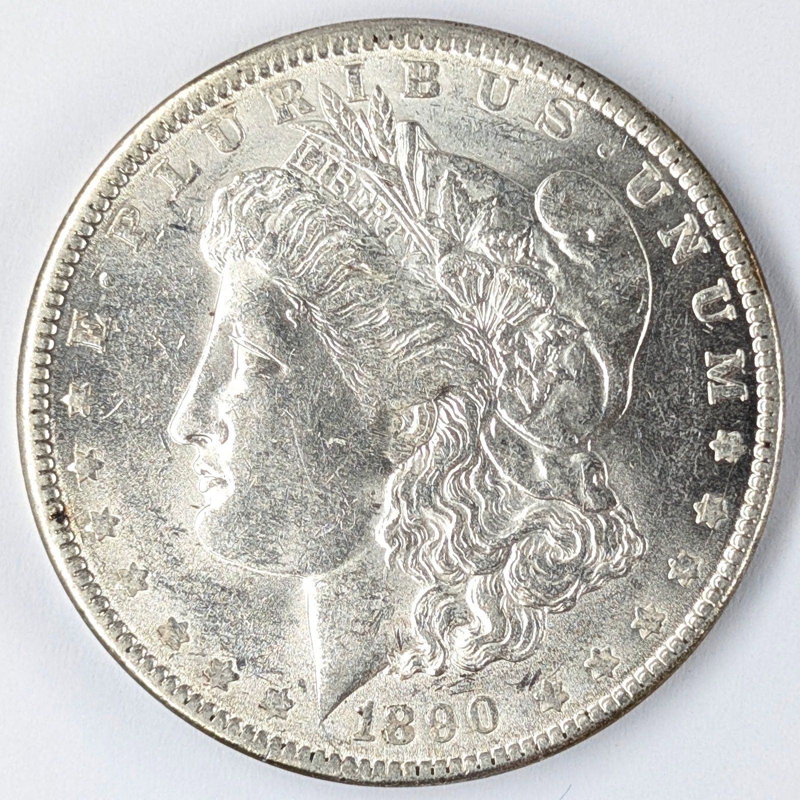 1890 Morgan Silver Dollar (1 of 2)