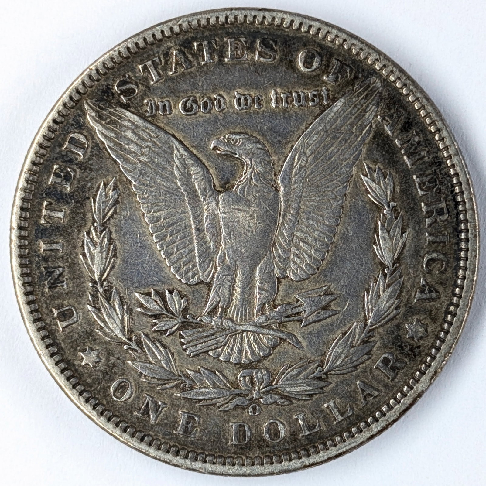 1897-O Morgan Silver Dollar- Toned - 2