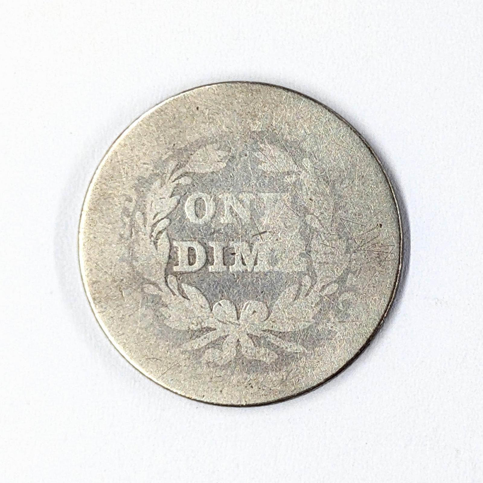 1839 Silver Seated Liberty Dime - 2