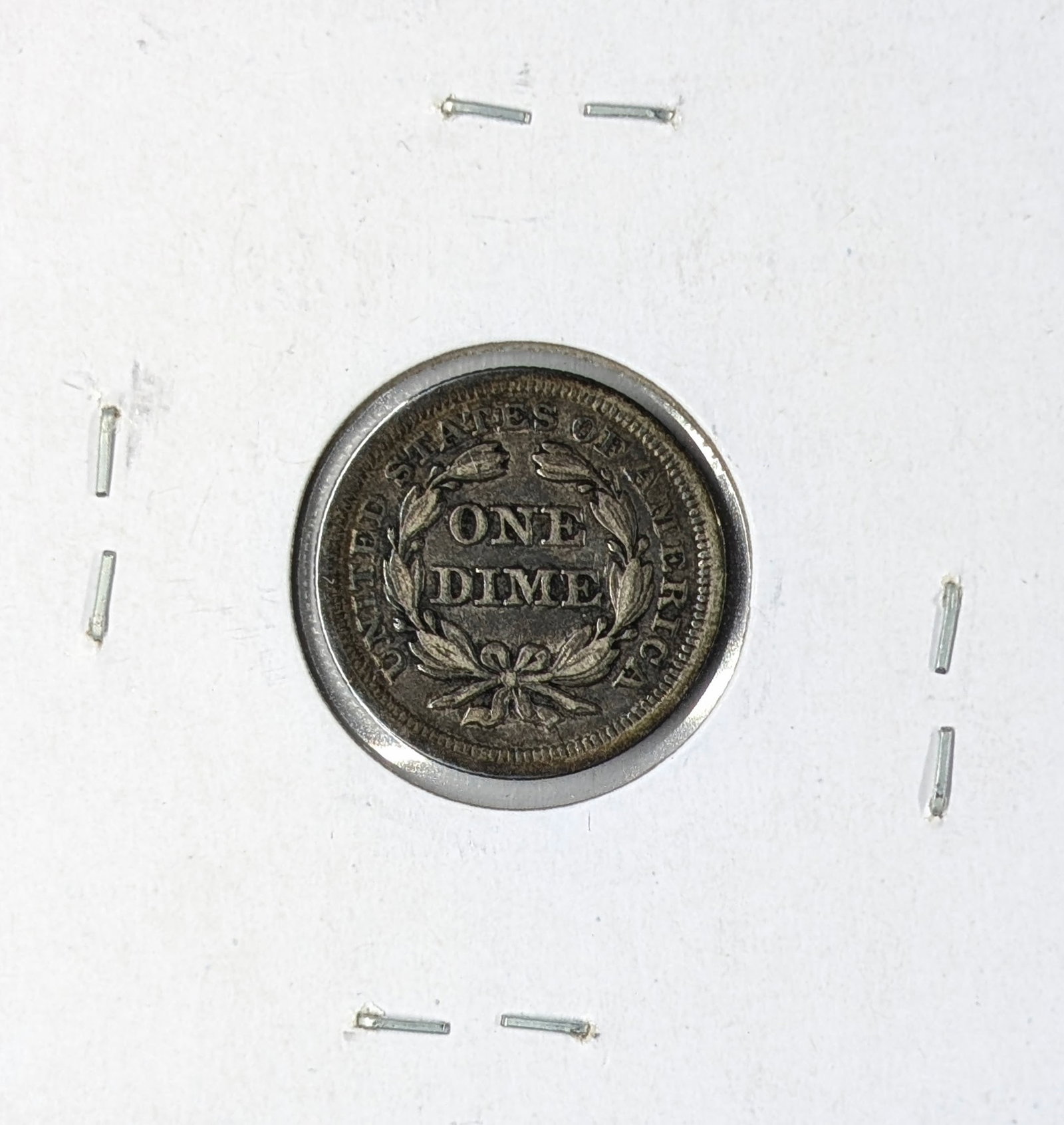 1853 Silver Seated Liberty Dime- Toned - 2