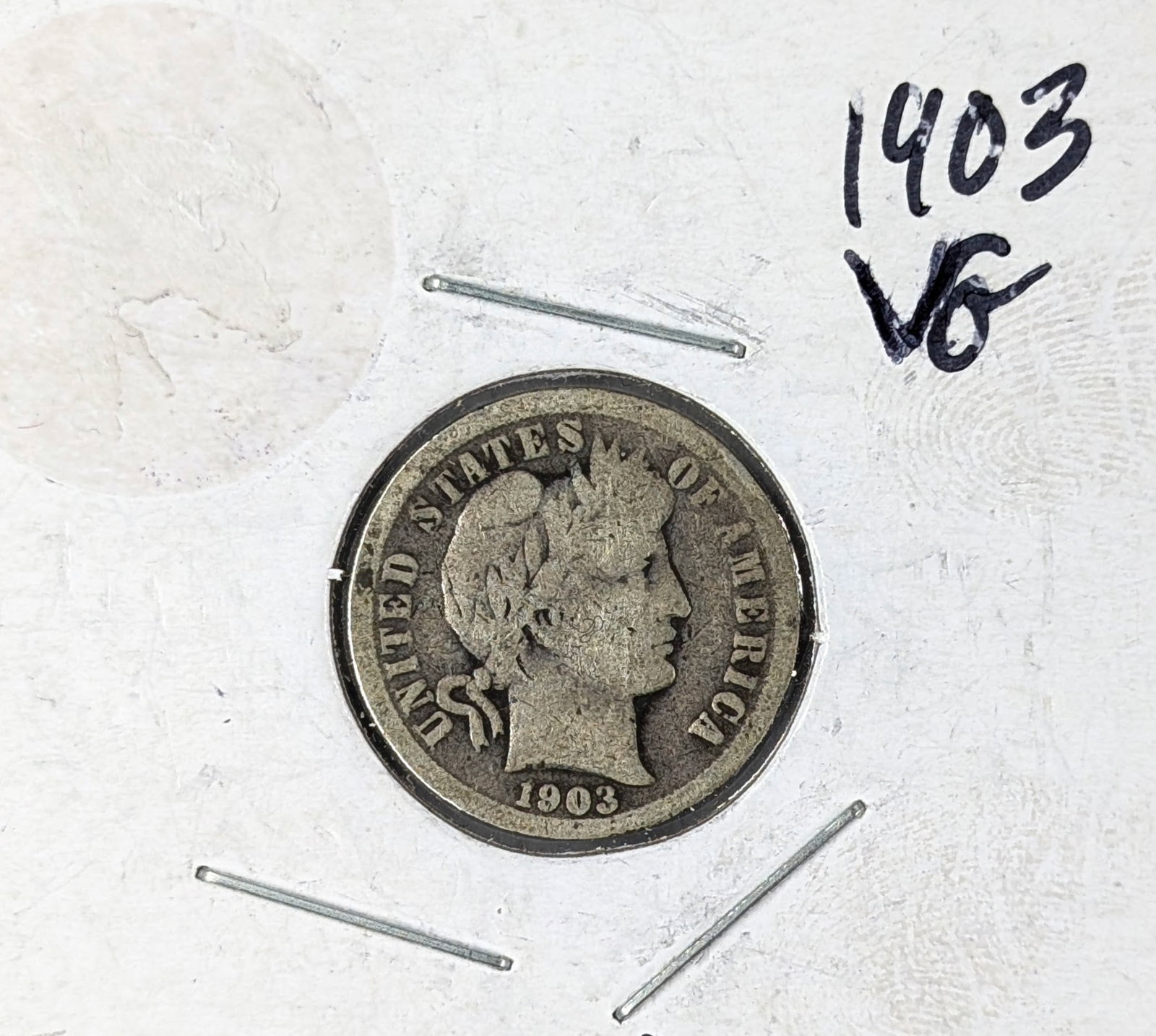 1903 Silver Barber Dime: _