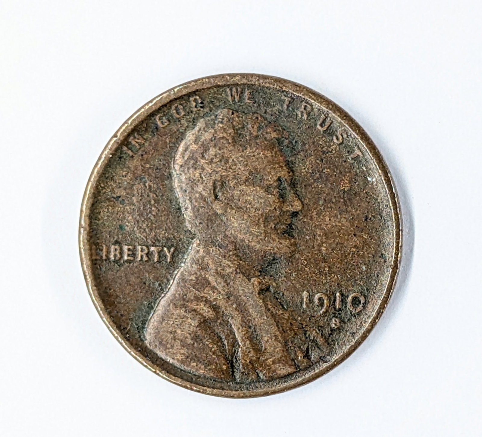 1910-S Wheat Cent- Semi Key Date: _