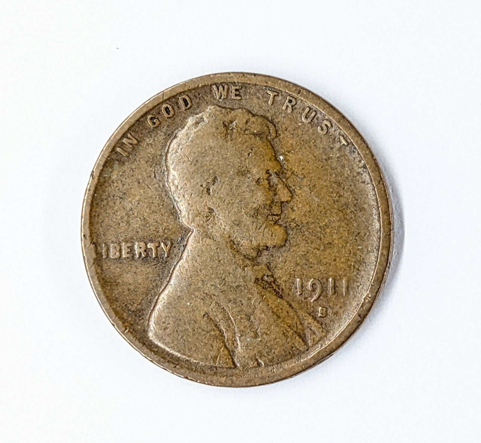 1911-S Wheat Cent- KEY Date!: _