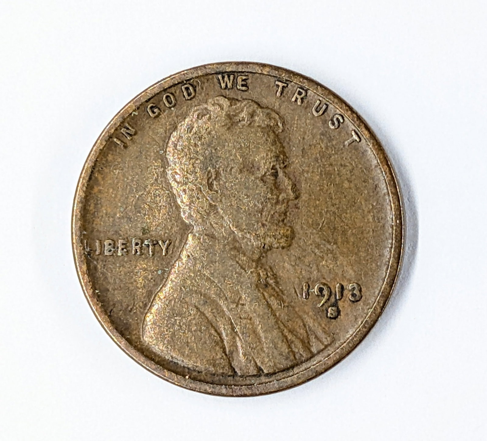 1913-S Wheat Cent- Semi Key Date: _