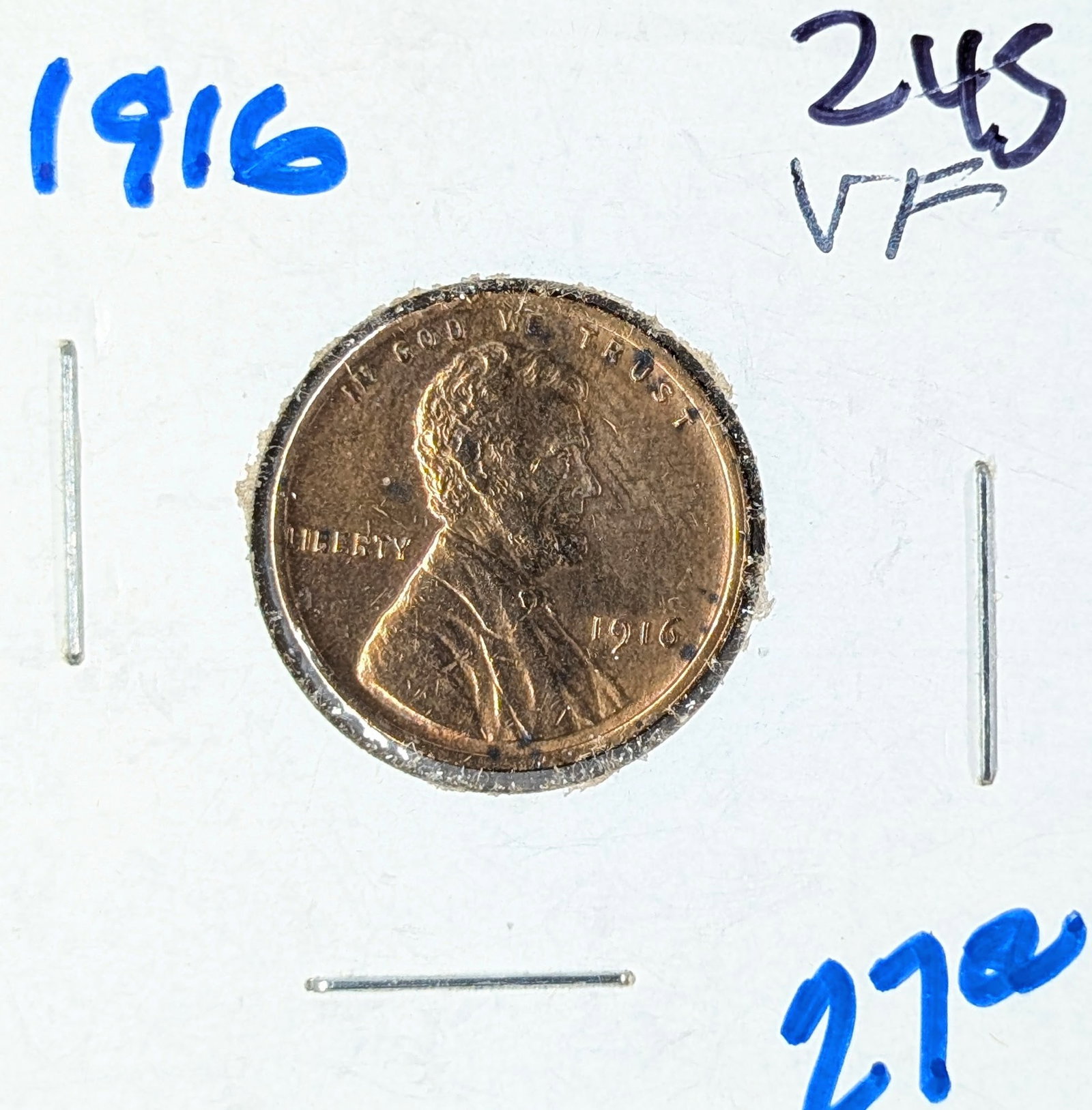 1916 Wheat Cent: _