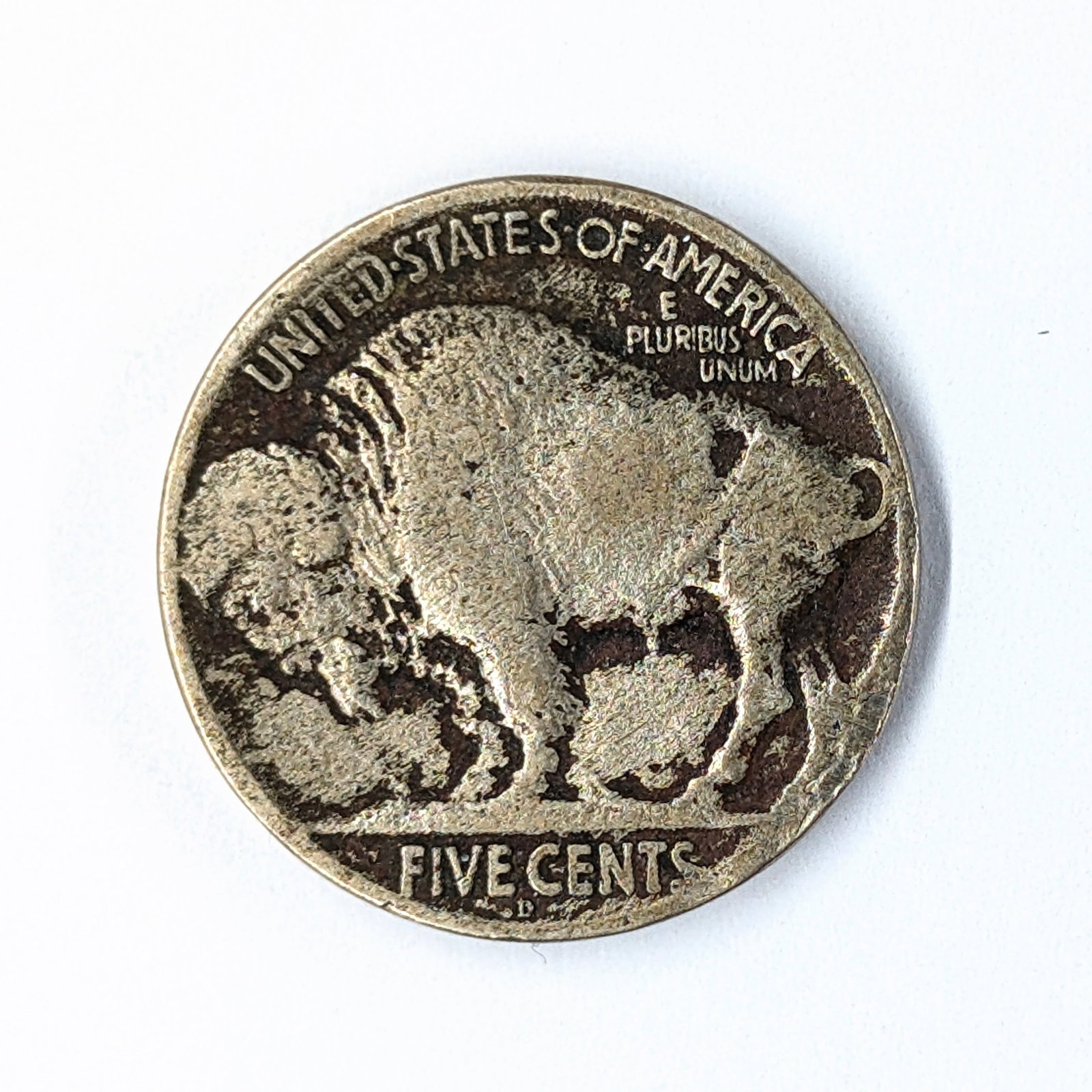 1919-D Buffalo Head Nickel- Semi Key Date - 2