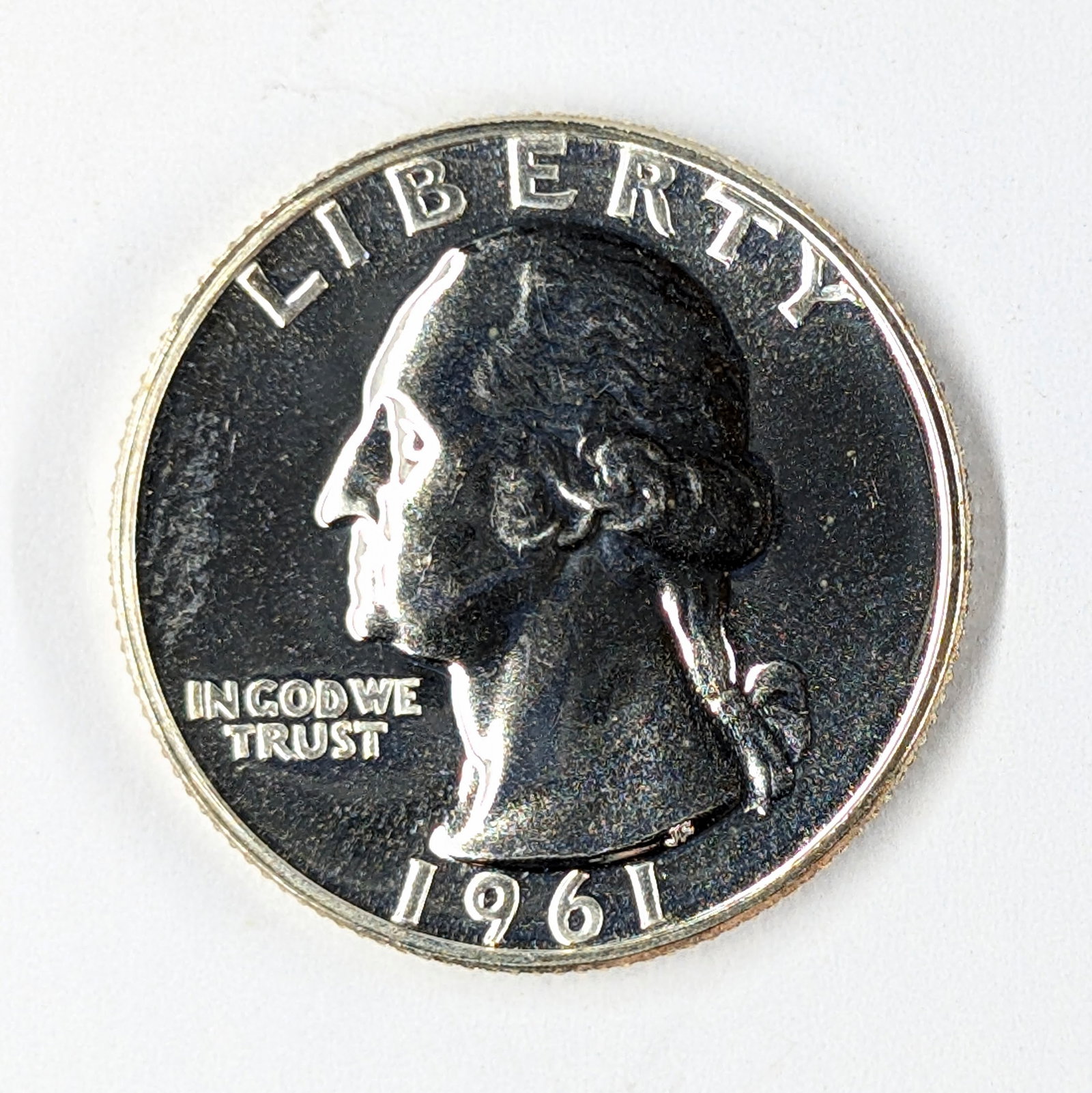 1961 Silver Washington Quarter (1 of 2)