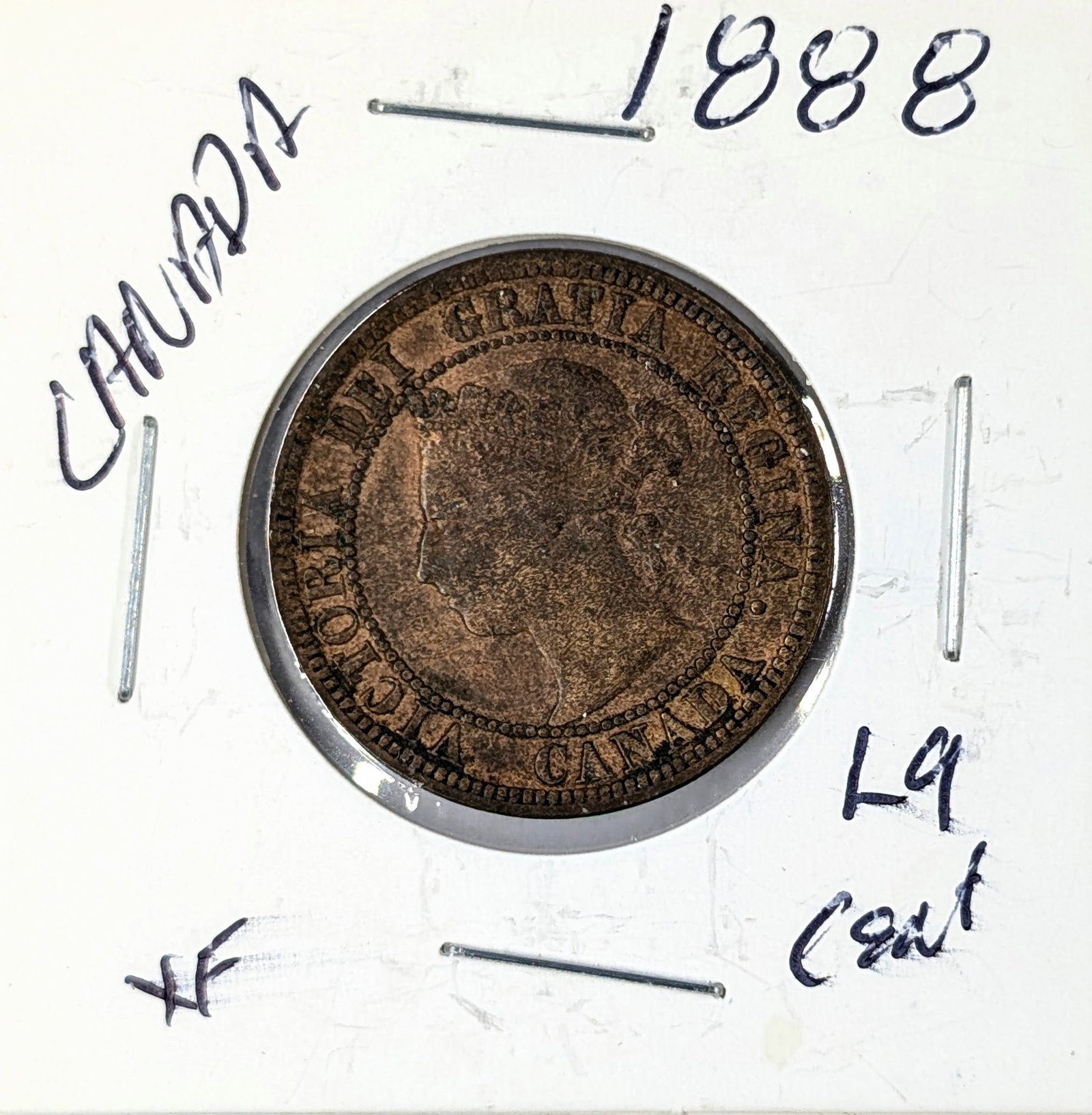 1888 Canadian Large Cent: _
